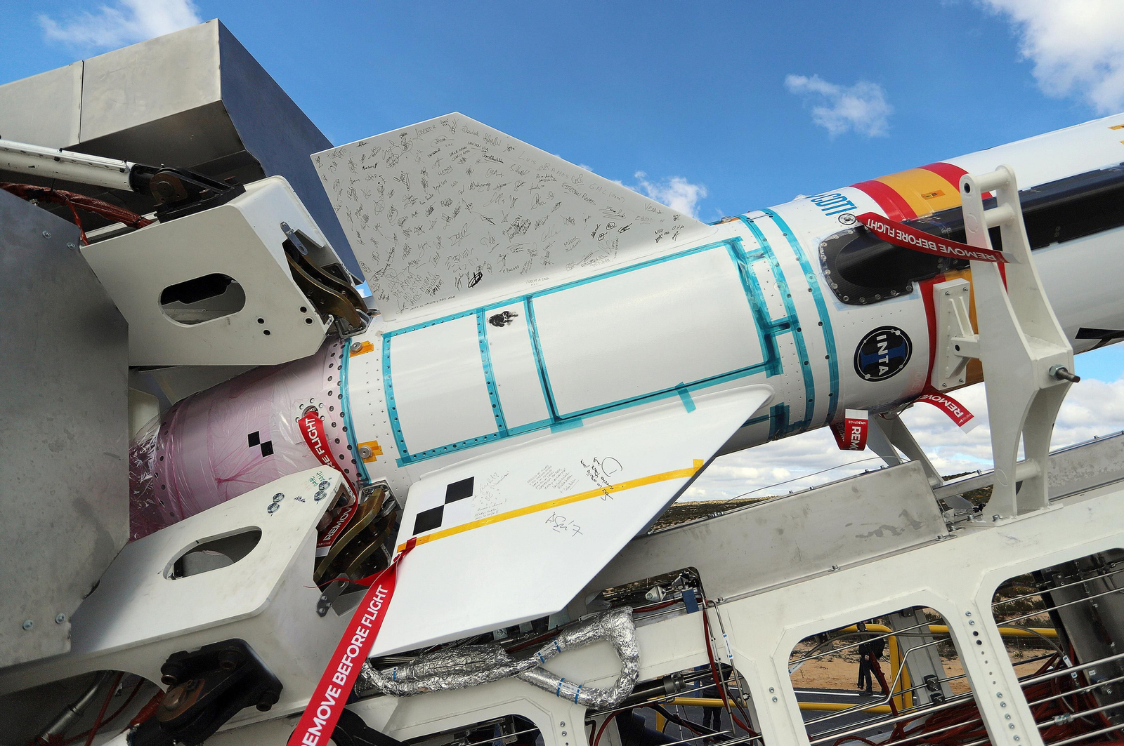 Imágenes del Cohete Miura 1