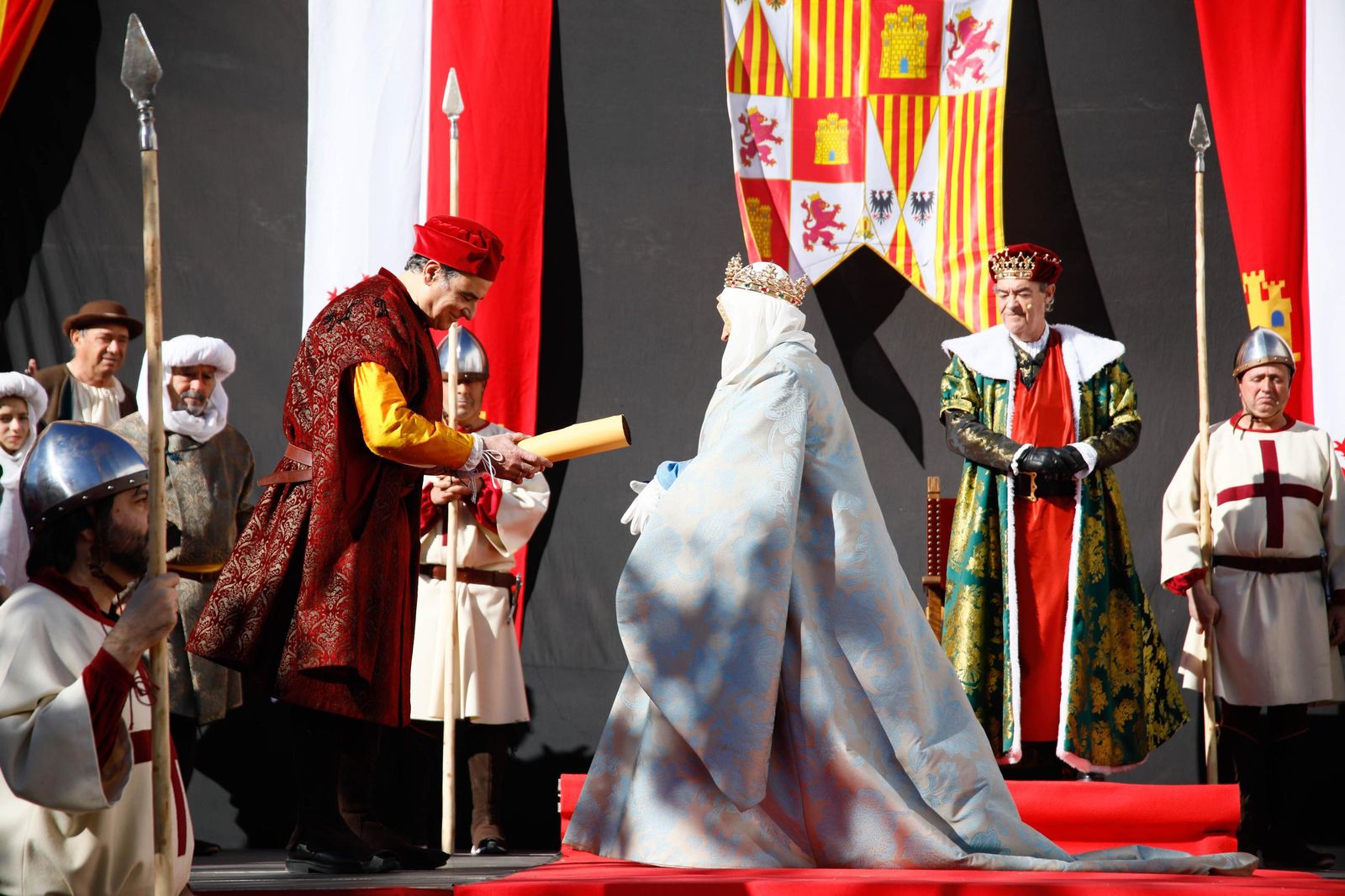 La Recreación de la Pernoctación de los Reyes Católicos en Fiñana, en imágenes