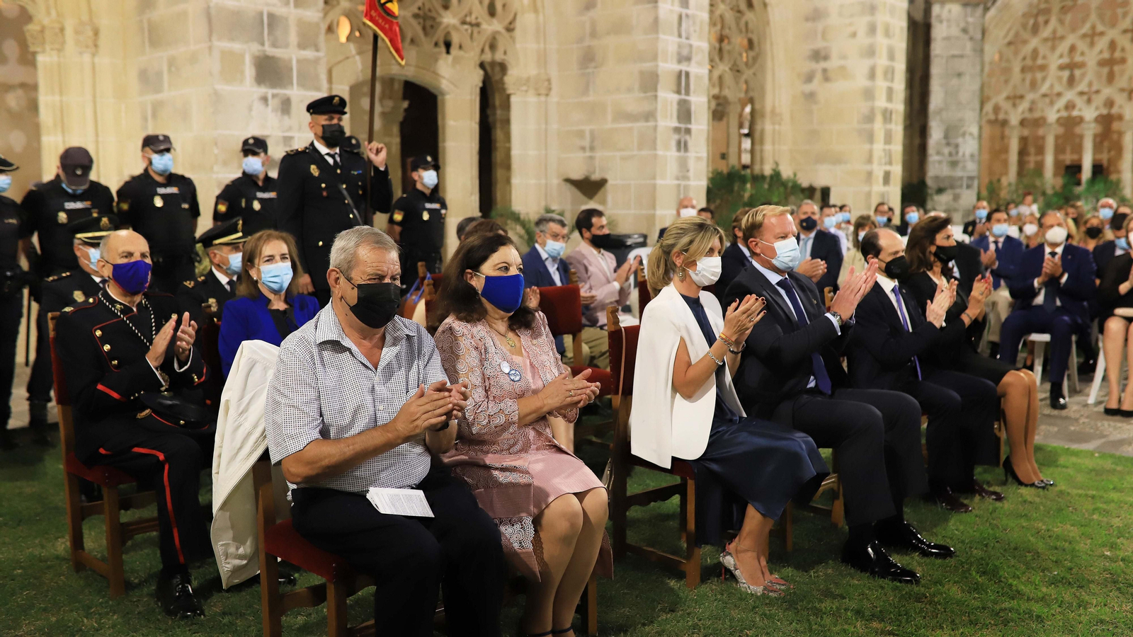 Entrega de medallas de la asociación policial Santo Angél de Jerez