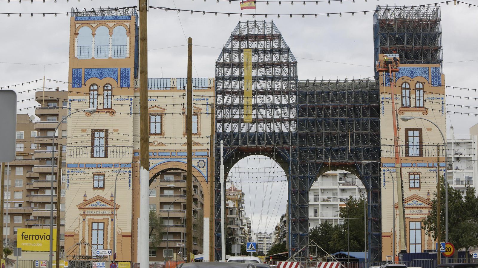 El aspecto que muestra ya la portada de la Feria.