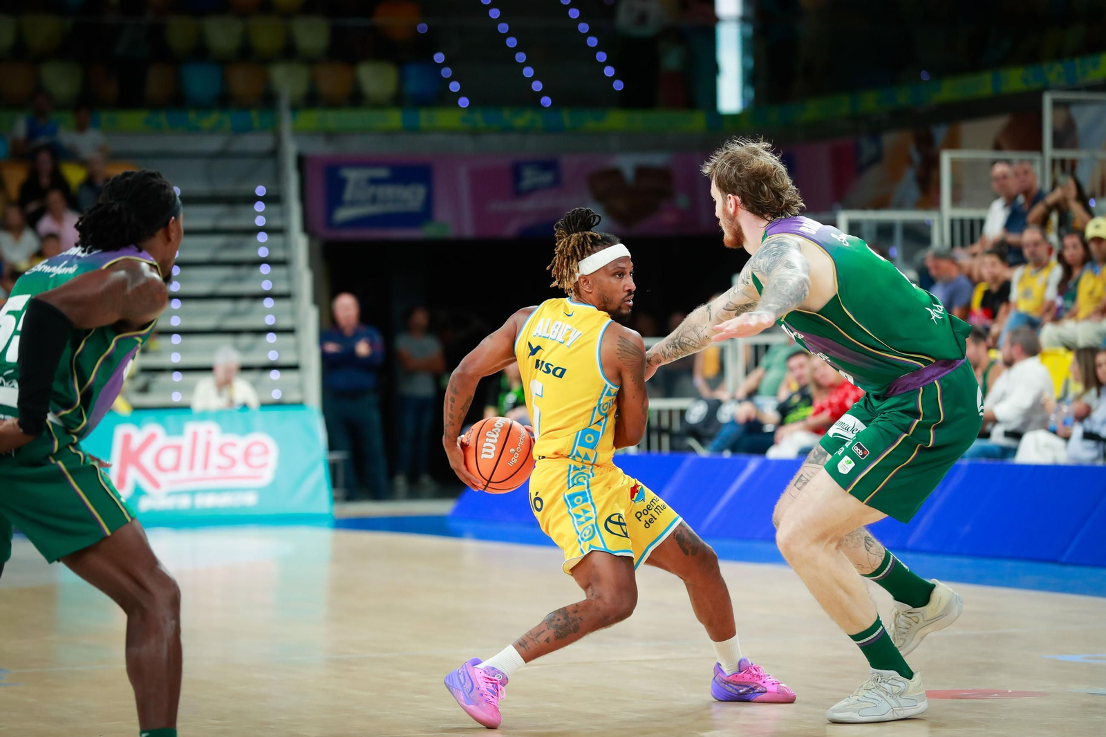 El Gran Canaria-Unicaja, en fotos