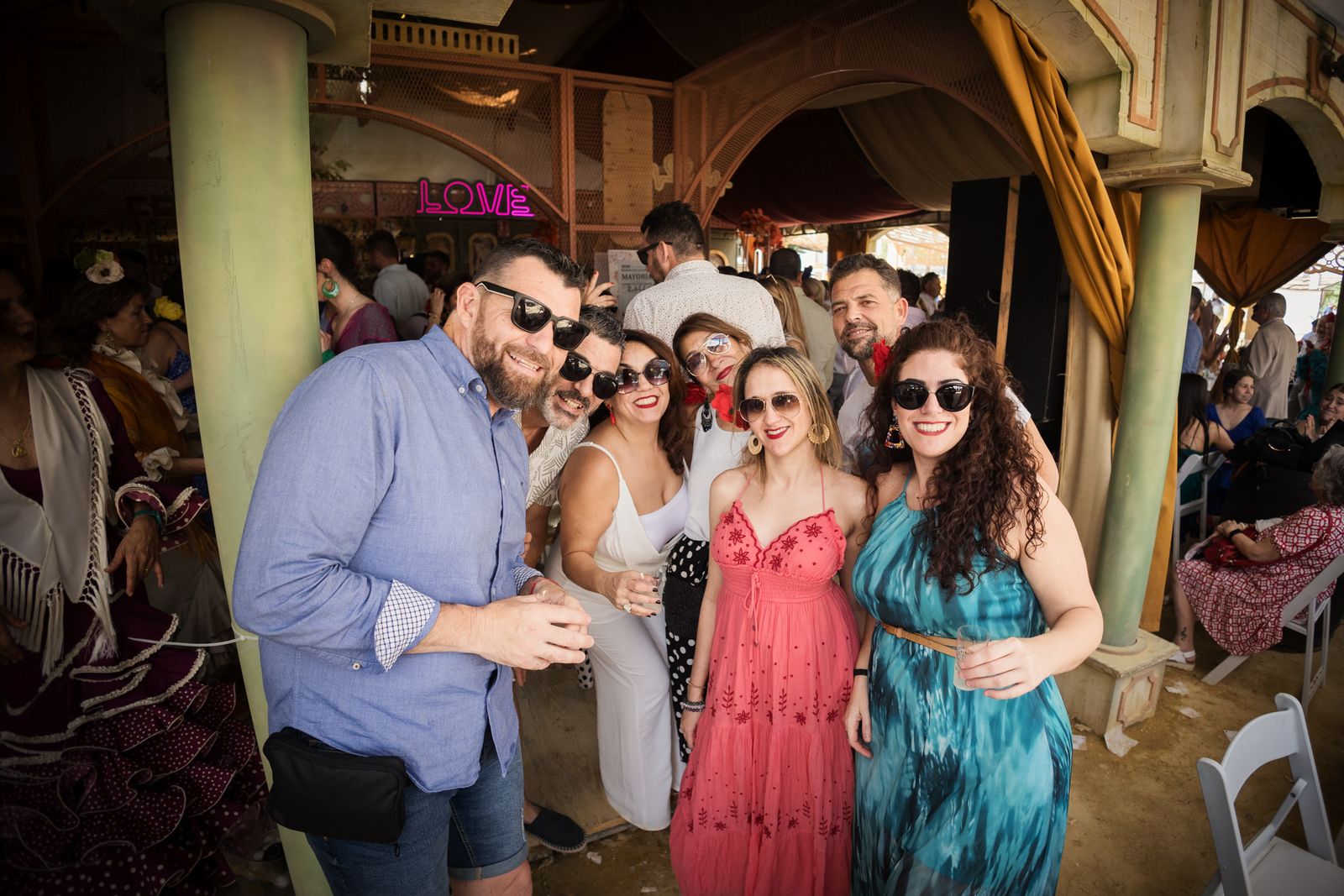 Búscate en las fotos del sábado en la Feria de Jerez