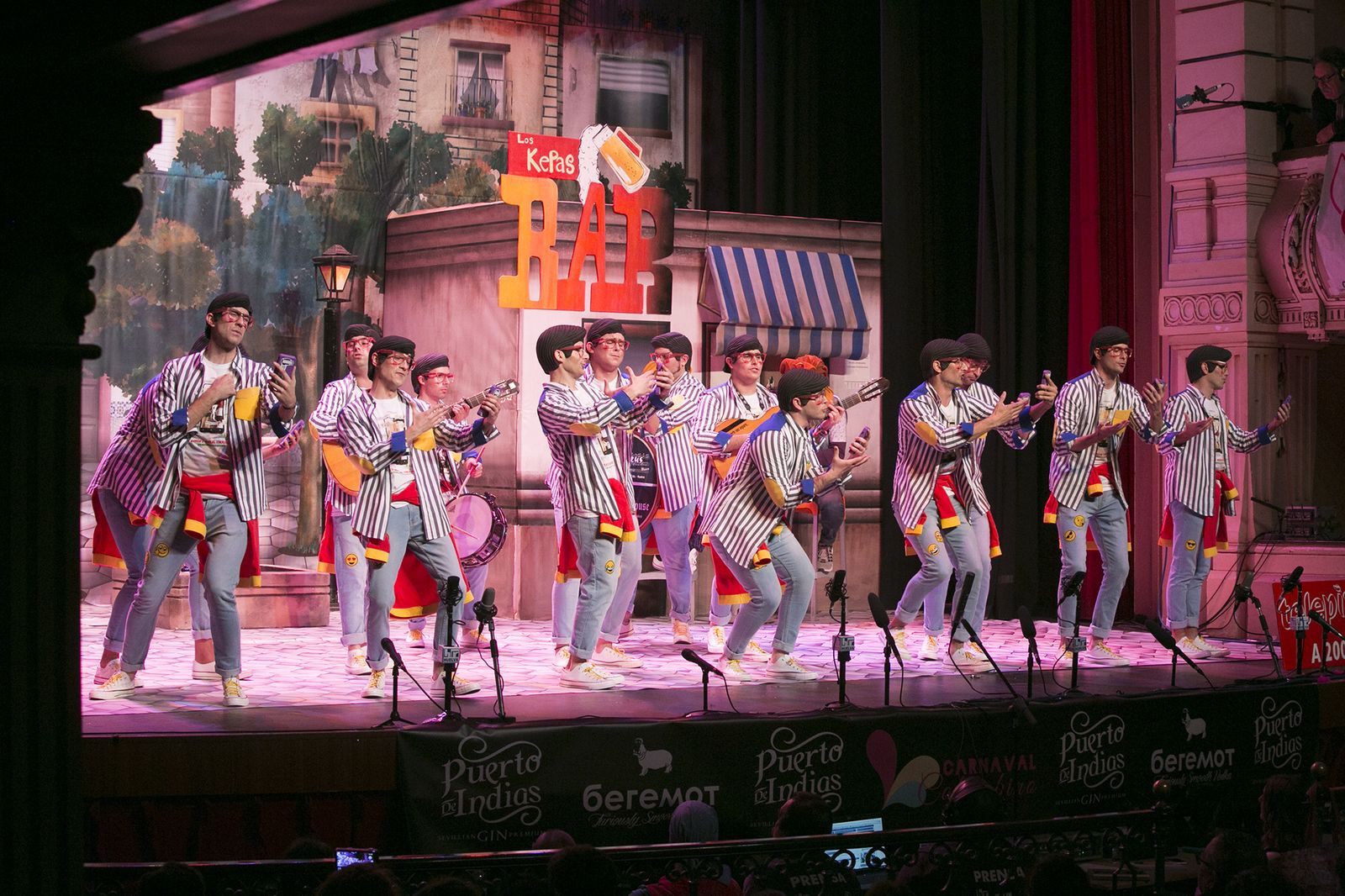 Las Imágenes del Carnaval Colombino: Primera fase de Semifinales