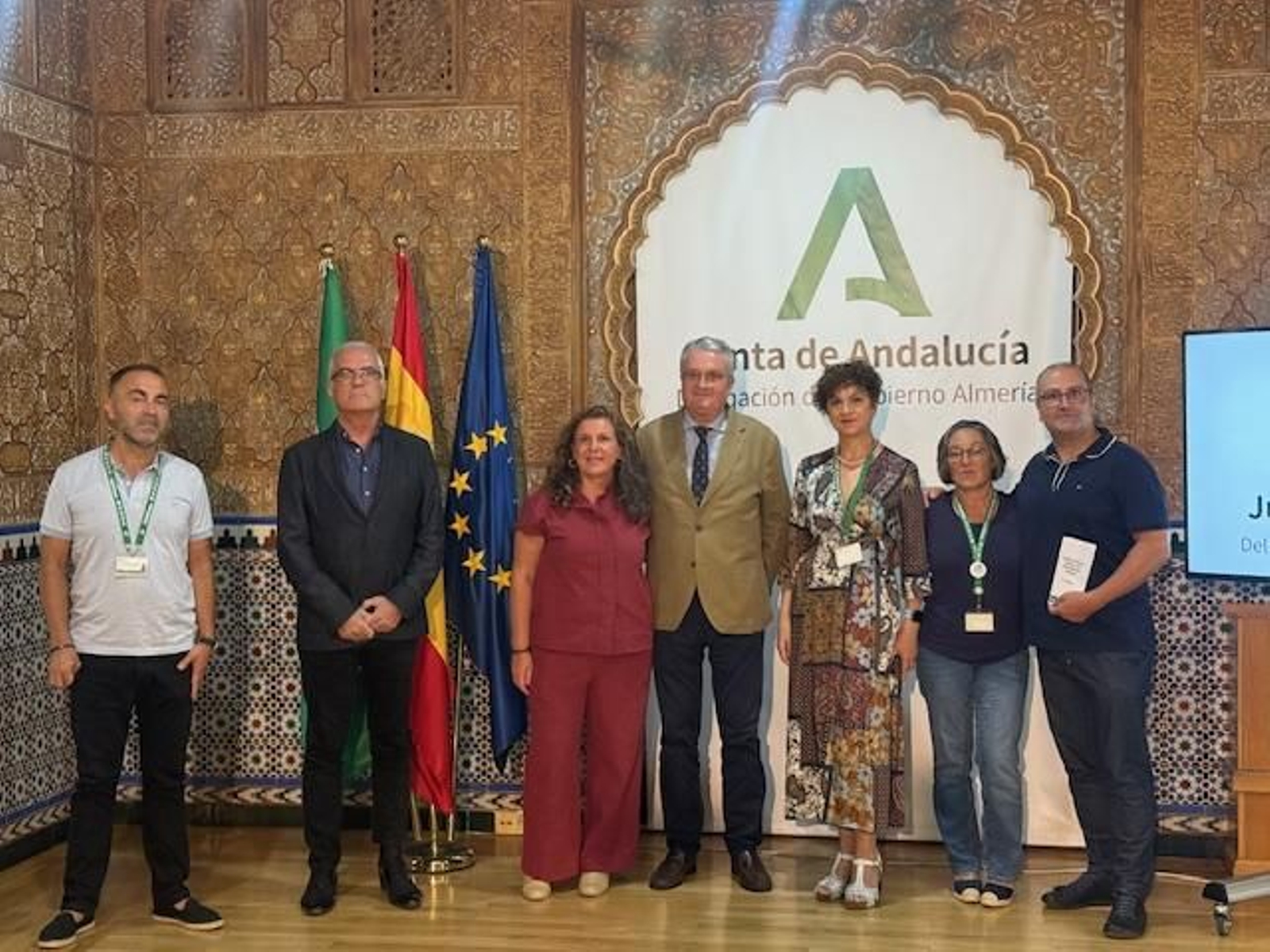 Responsables de salud en la provincia de Almería.