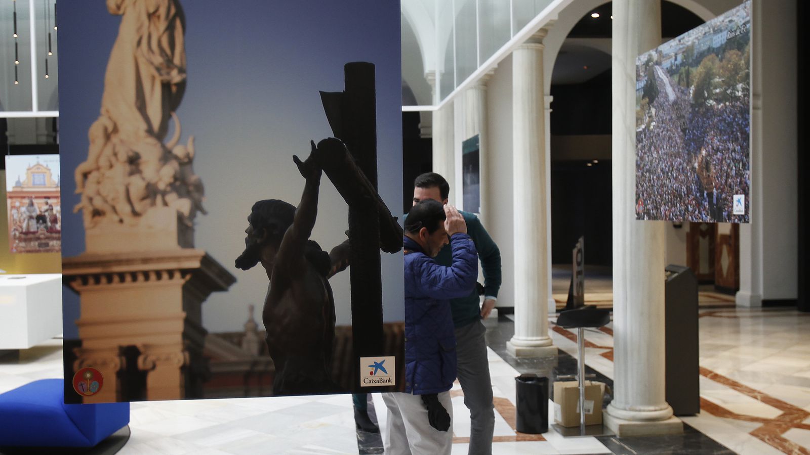 Fotos que componen la exposición.