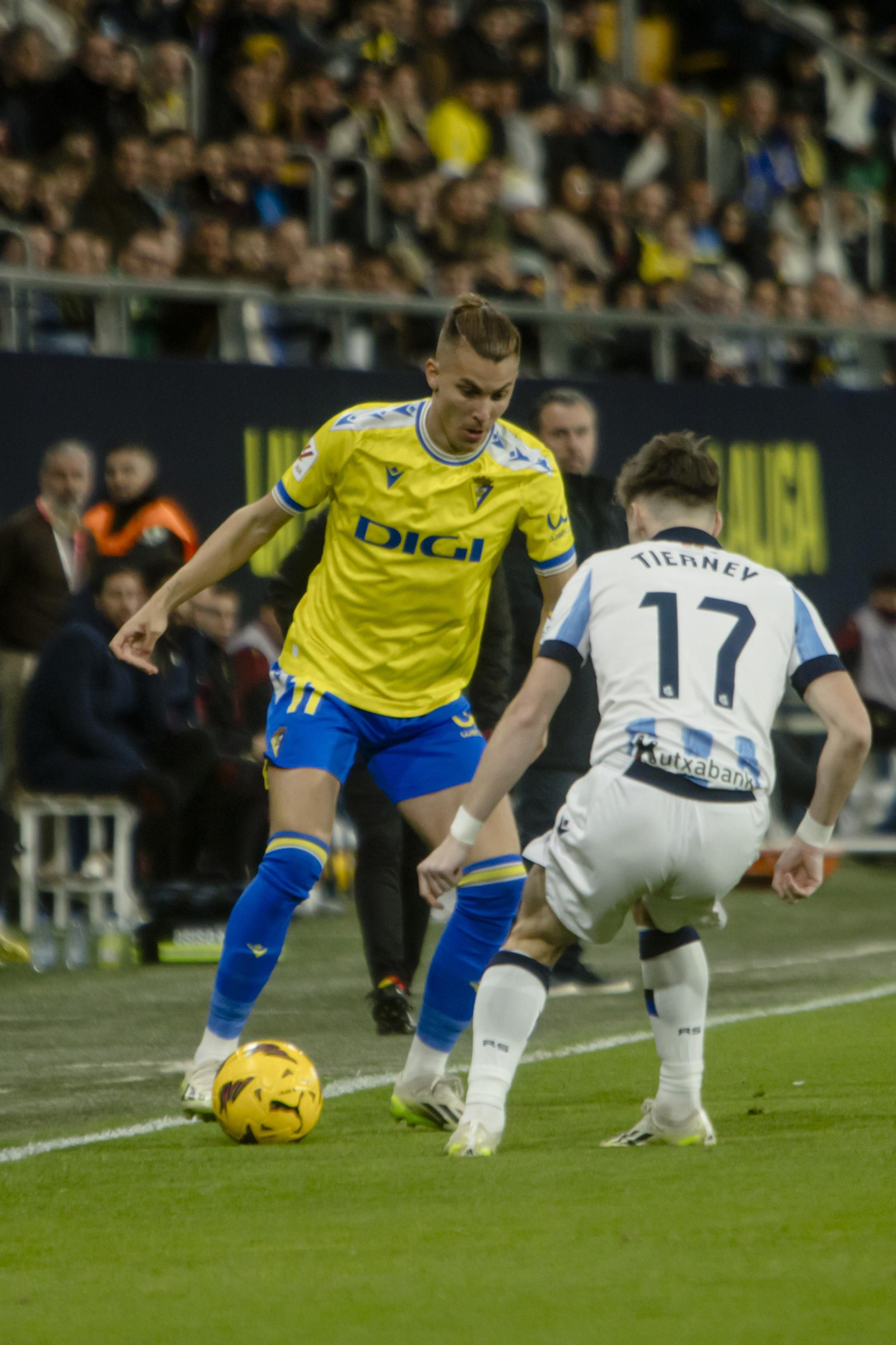 Cádiz CF - Real Sociedad, las imágenes del partido .