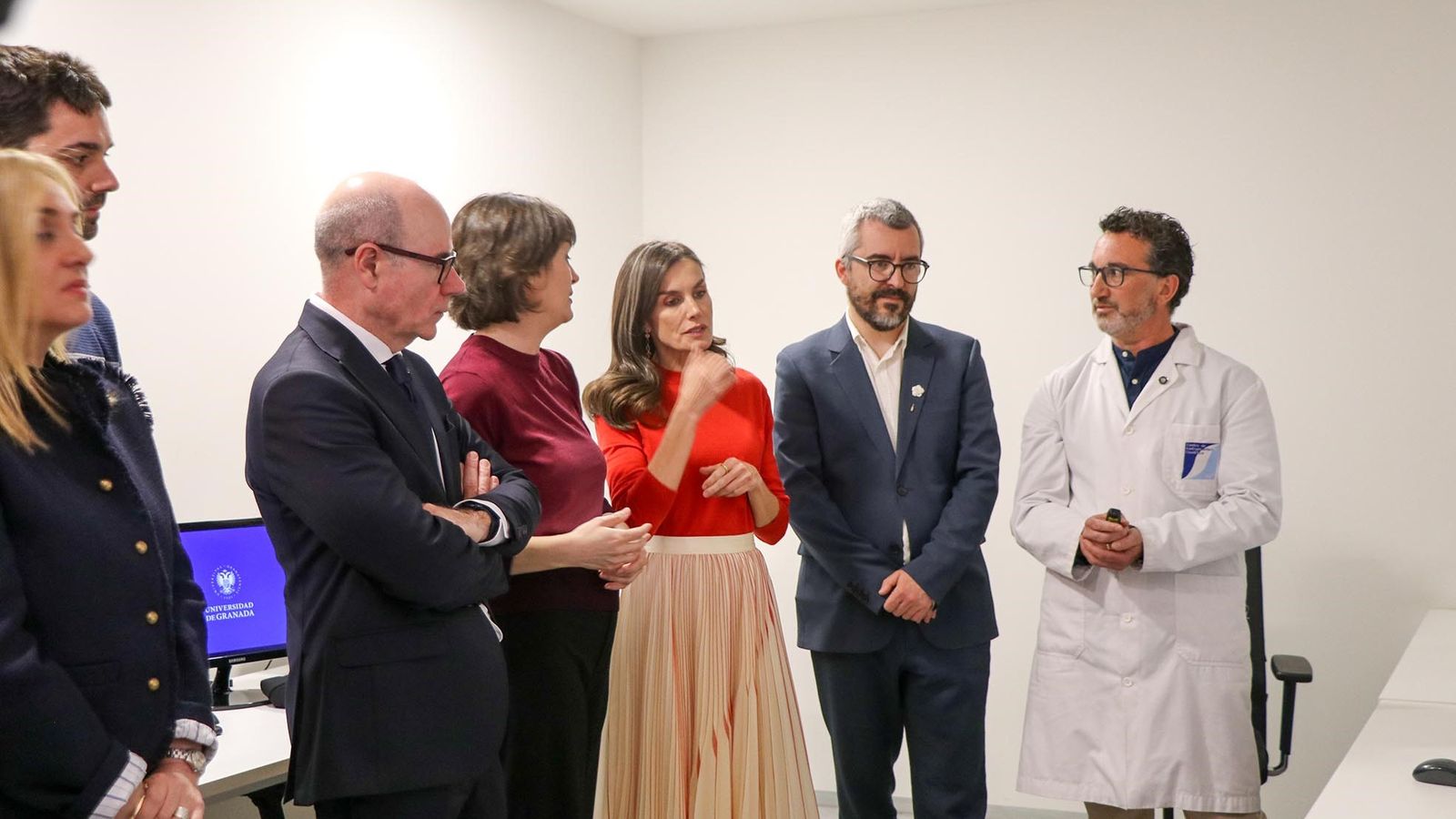 La visita de Doña Letizia a la Universidad de Granada, en imágenes