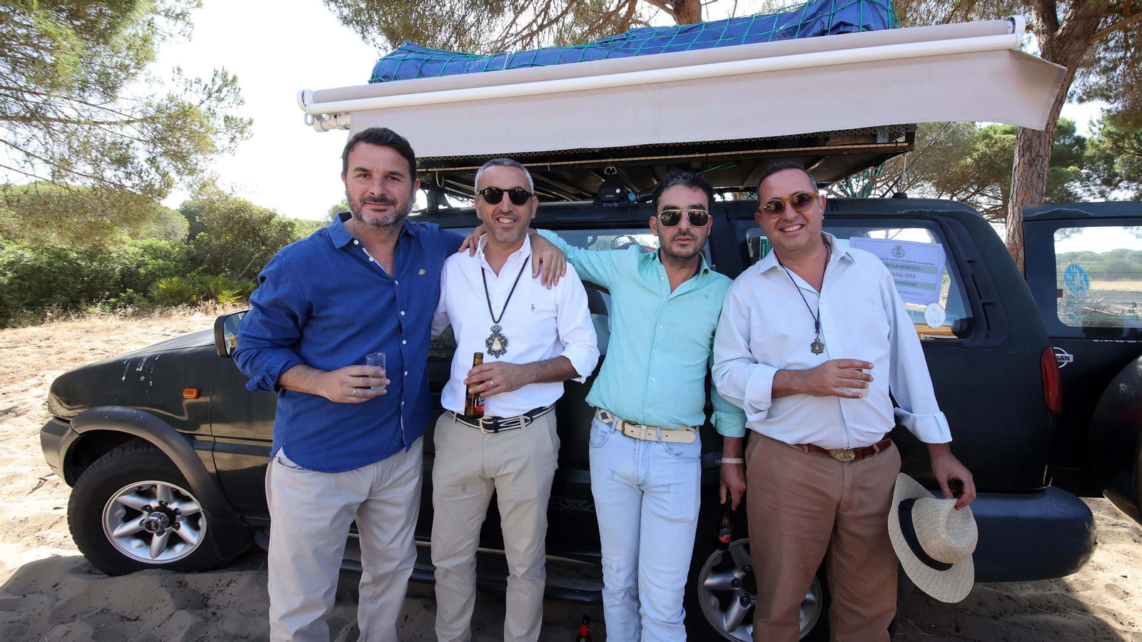 Jueves de camino de la Hdad de Jerez por el Coto Doñana