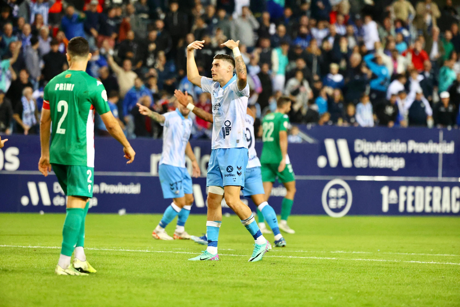 El Málaga CF-Alcoyano, en fotos