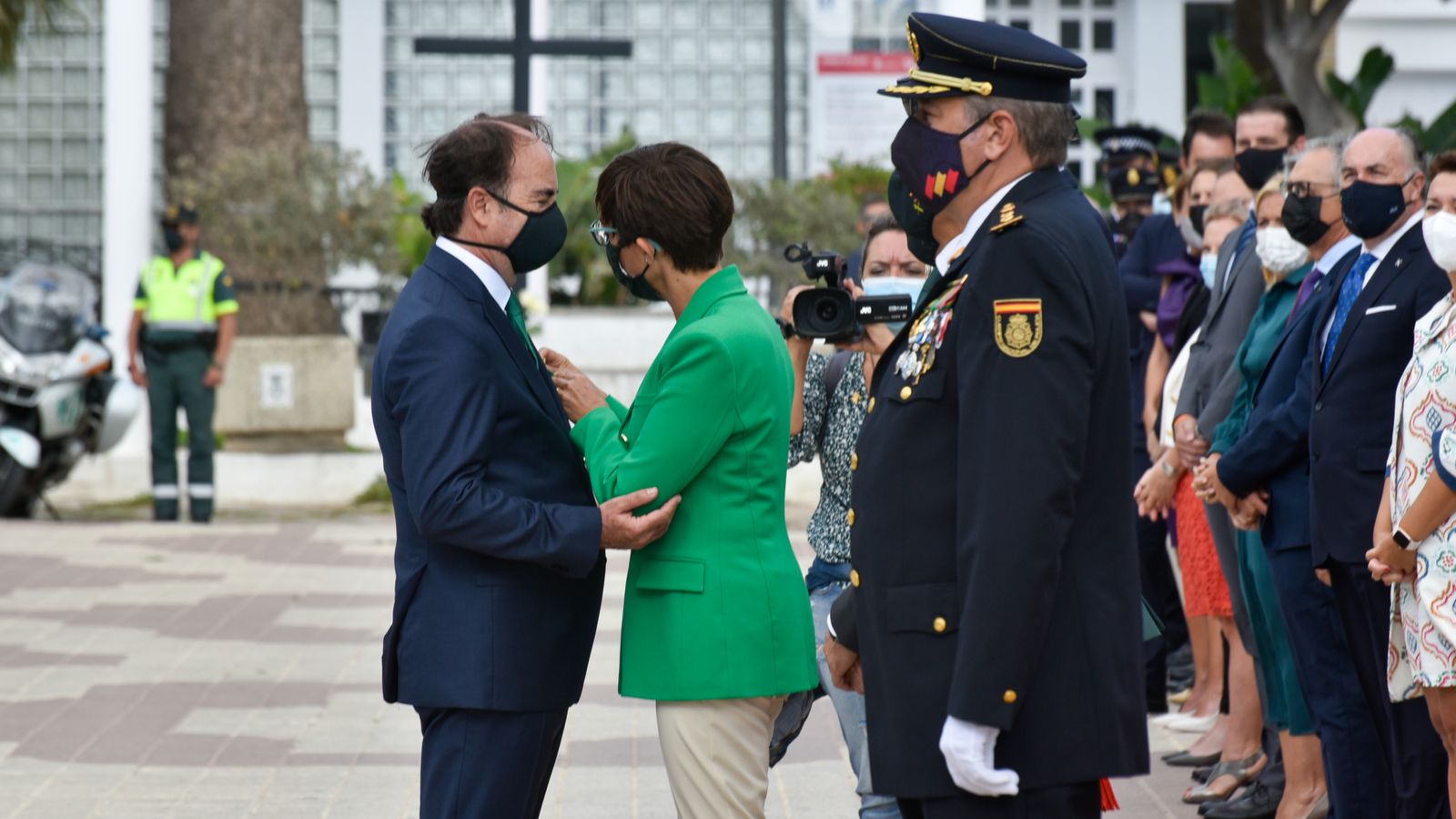Las fotos de los actos de la Guardia Civil en Tarifa por la festividad de la Virgen del Pilar