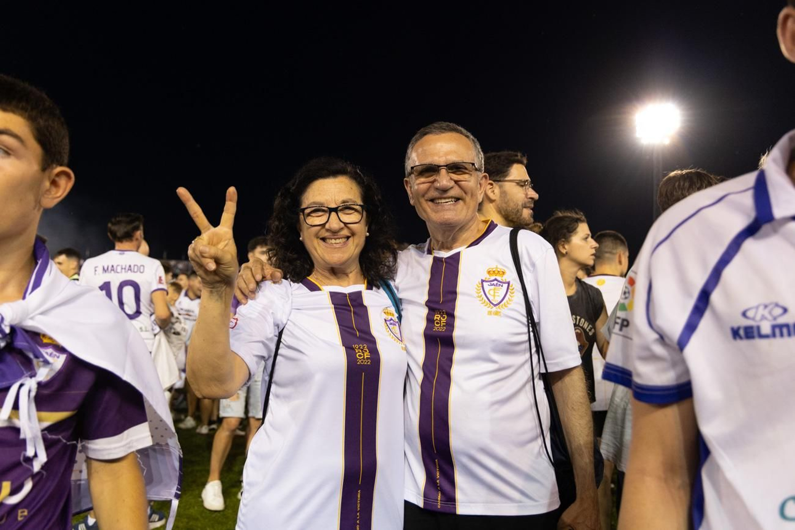 La celebración del Real Jaén.