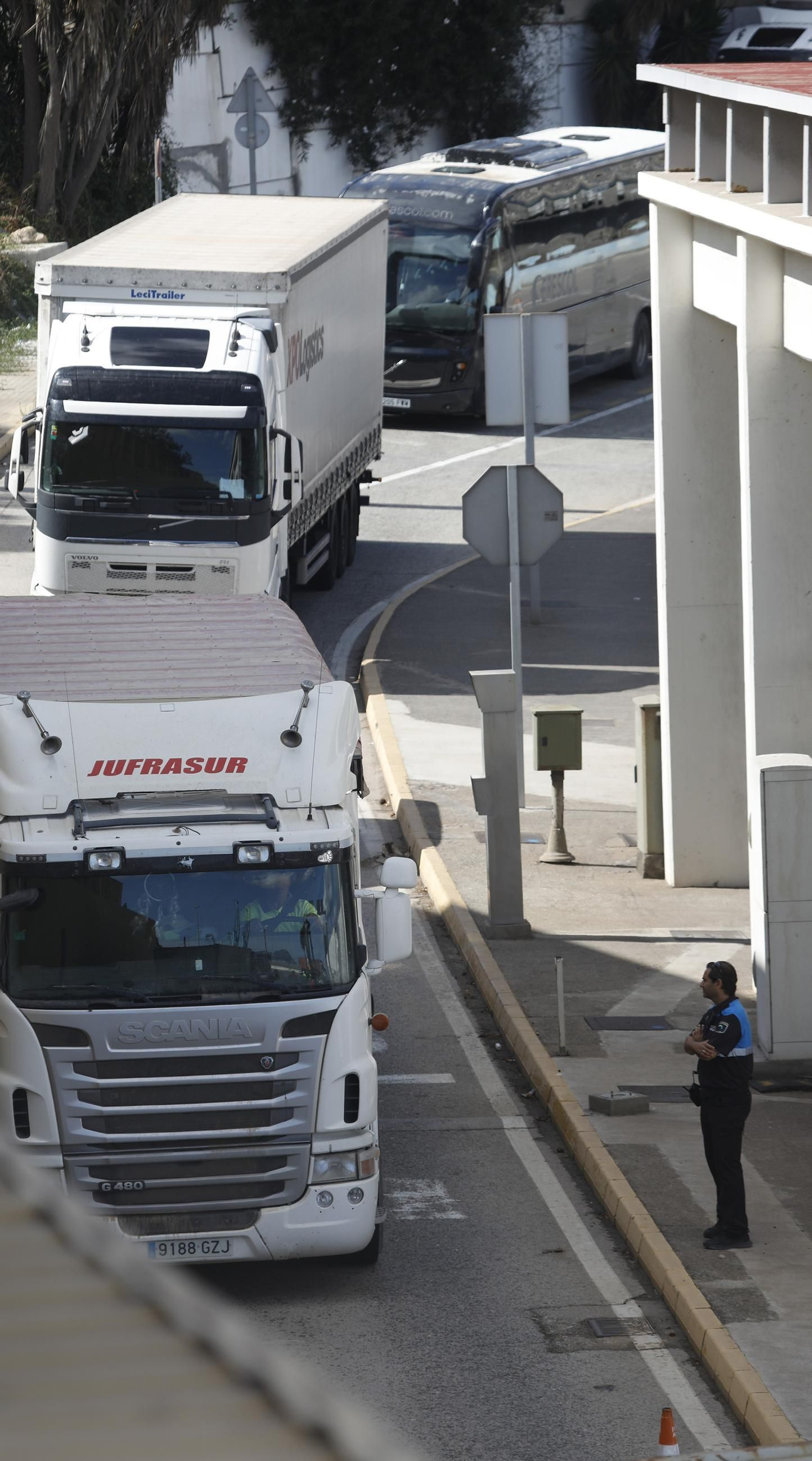 Fotos del Accidente en el Acceso Norte al Puerto de Algeciras