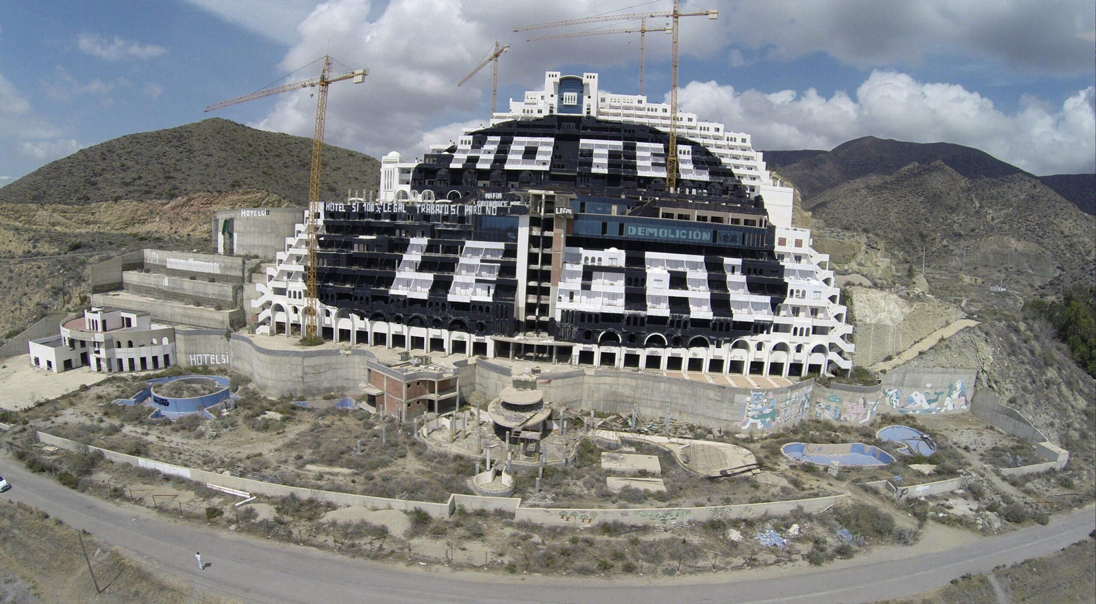 Hotel de El Algarrobico.