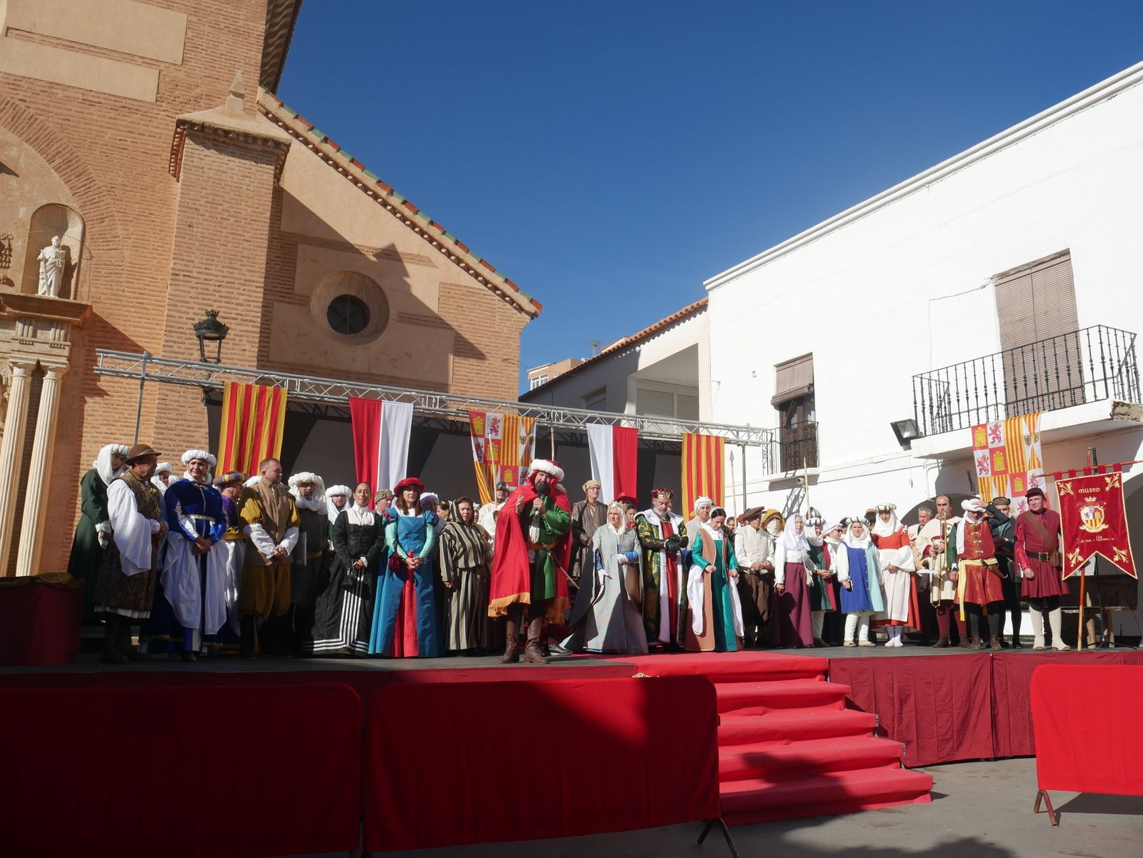 Imágenes de la "visita de los Reyes Católicos" a Fiñana