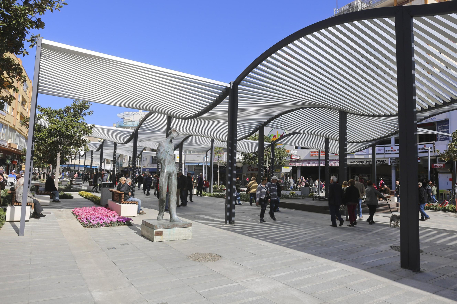 Las imágenes de la gran transformación urbanística de Torremolinos