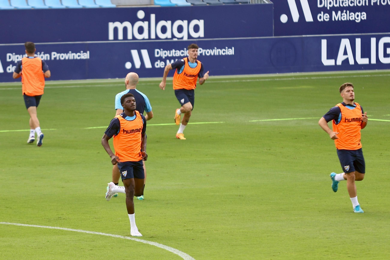 Las fotos de Yanis Rahmani con el Málaga CF