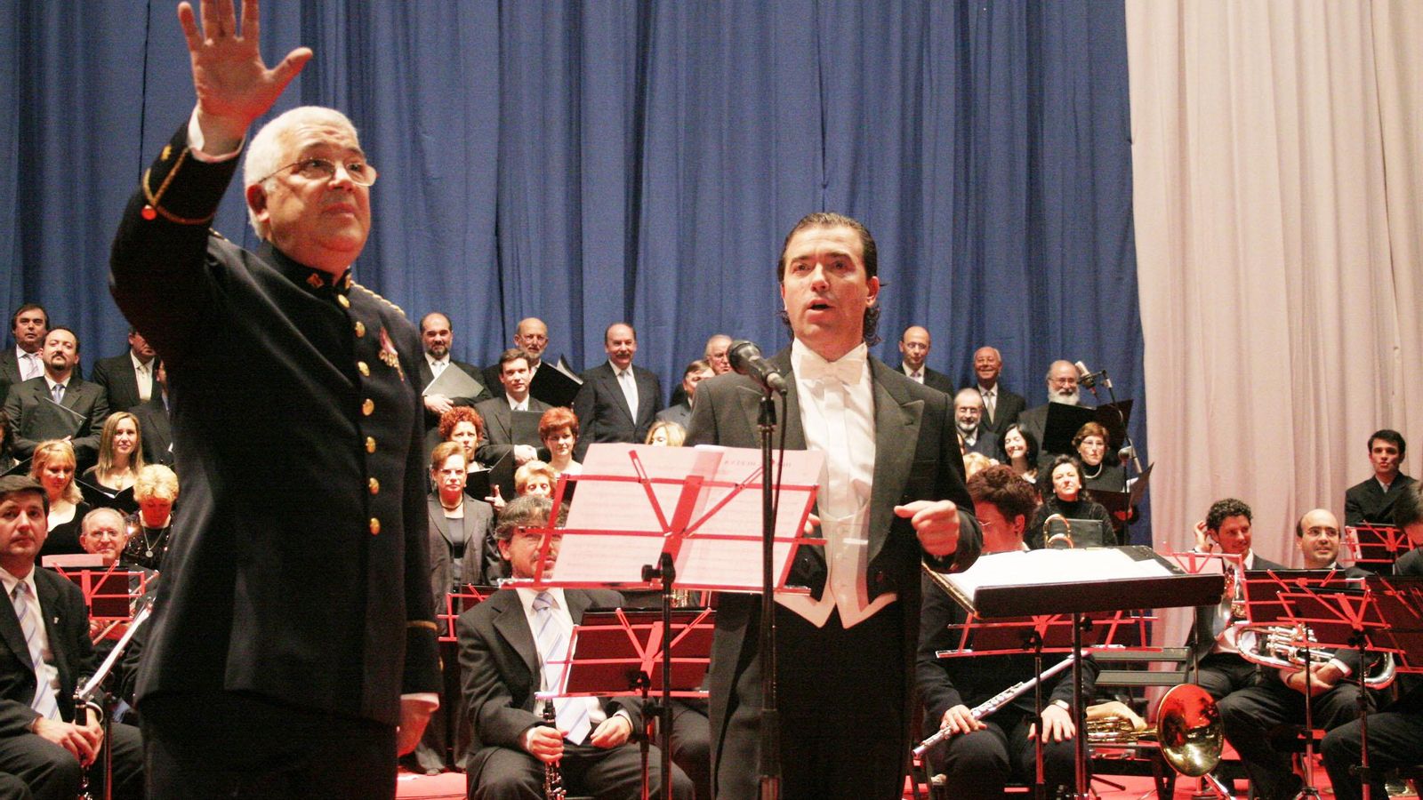Abel Moreno, en un concierto en Huelva.