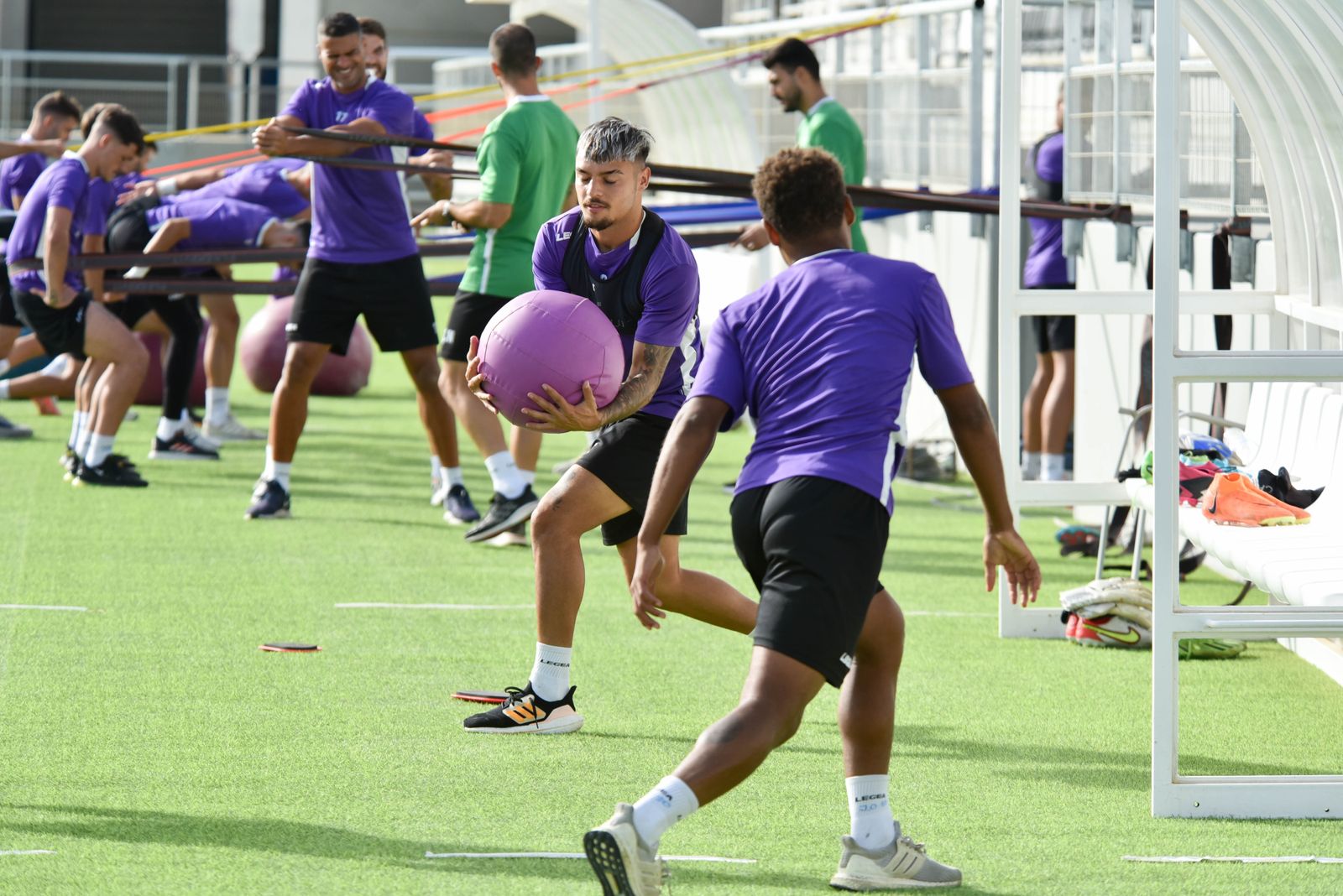 Las fotos del entrenamiento de la Balona