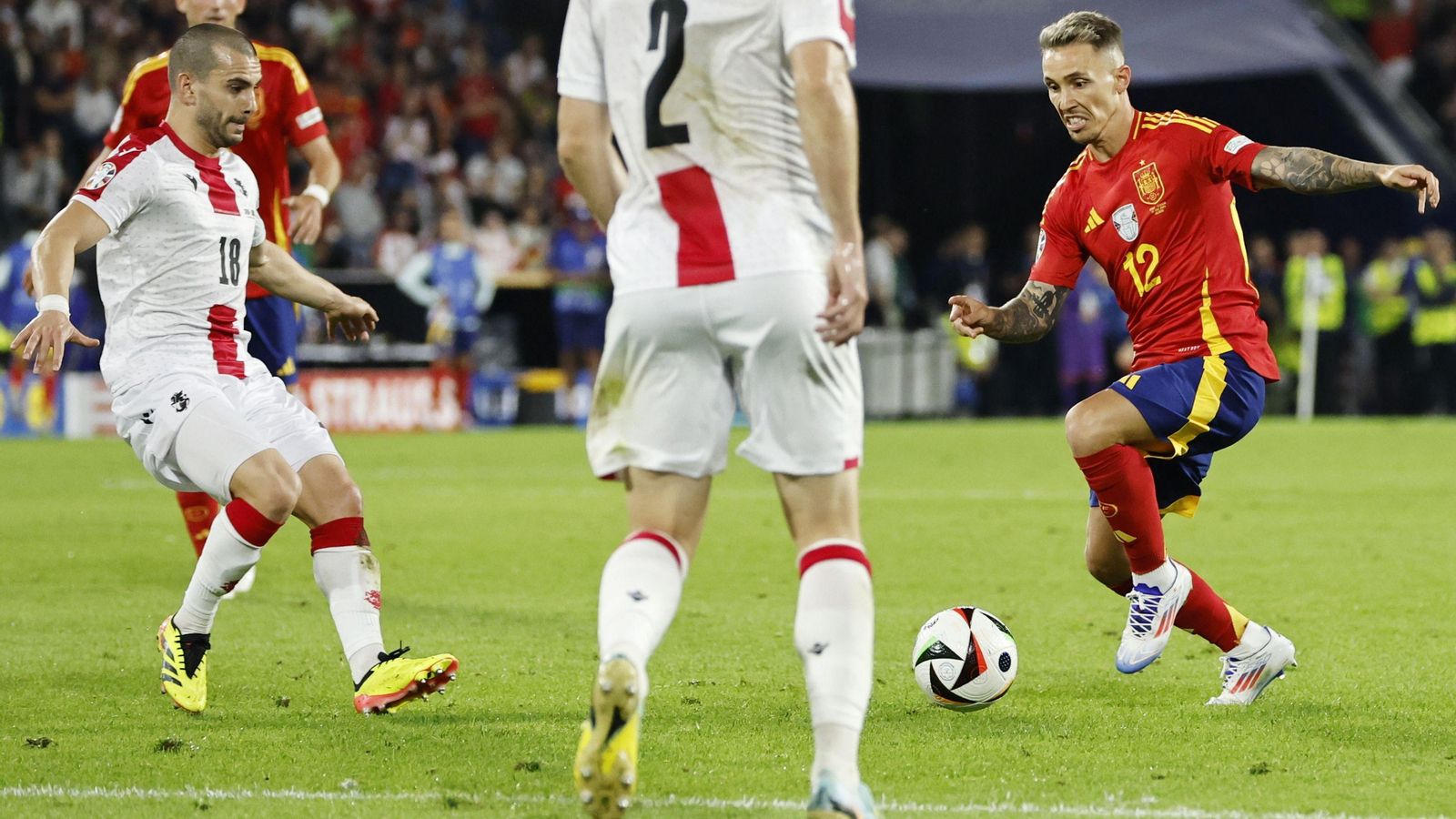 Las mejores fotos de la goleada de España a Georgia