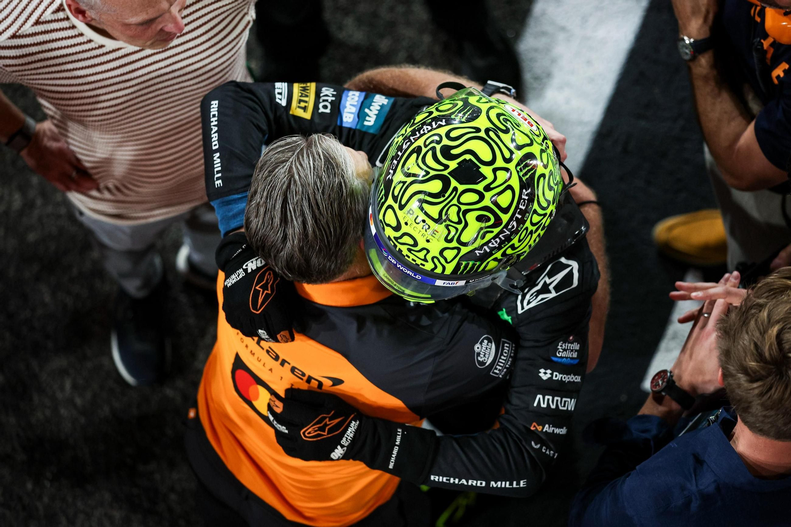 Las fotos del título mundial de Lando Norris en la Fórmula 1