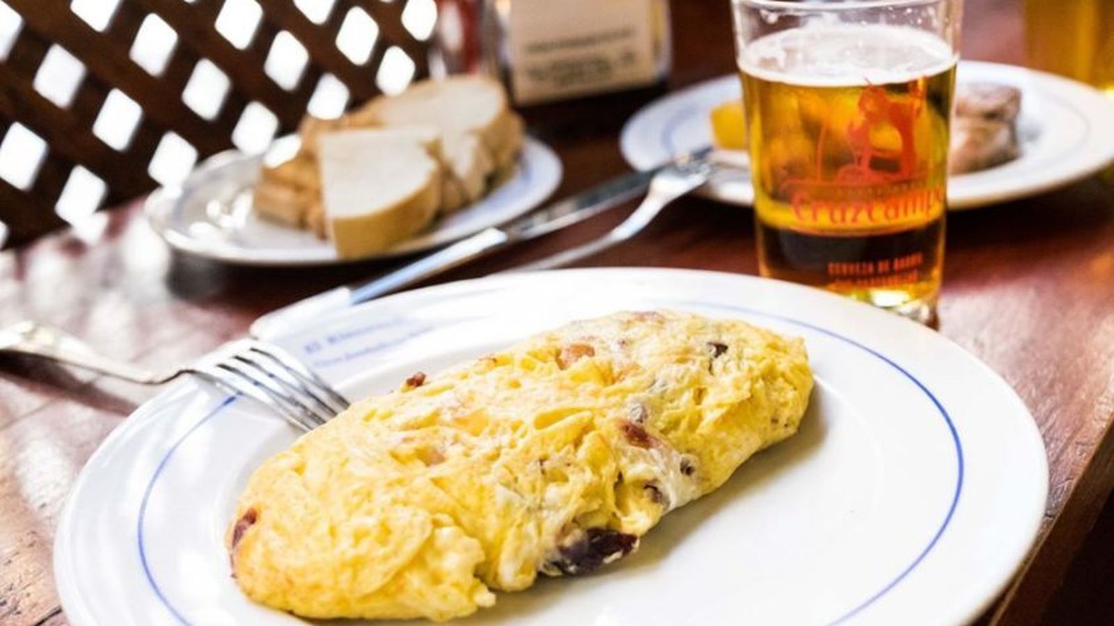 Tortilla jamón El Rinconcillo