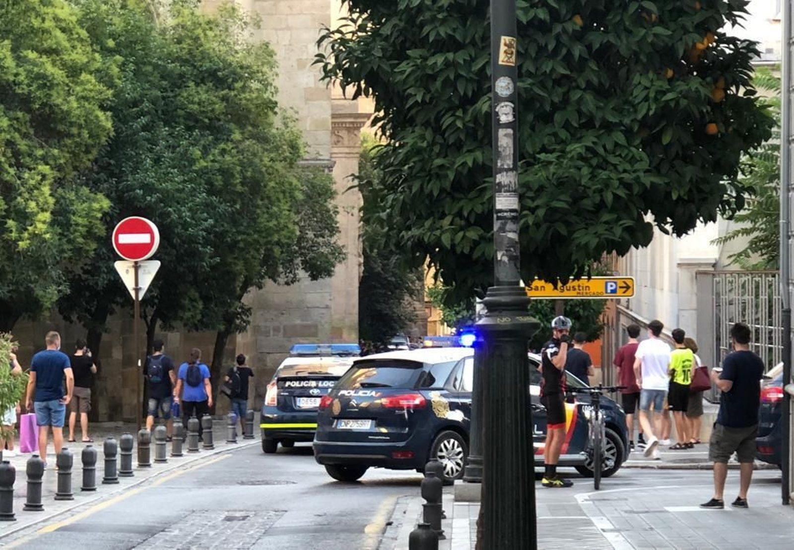 Gran revuelo en la zona por el tiroteo Gran revuelo en la zona por el tiroteo