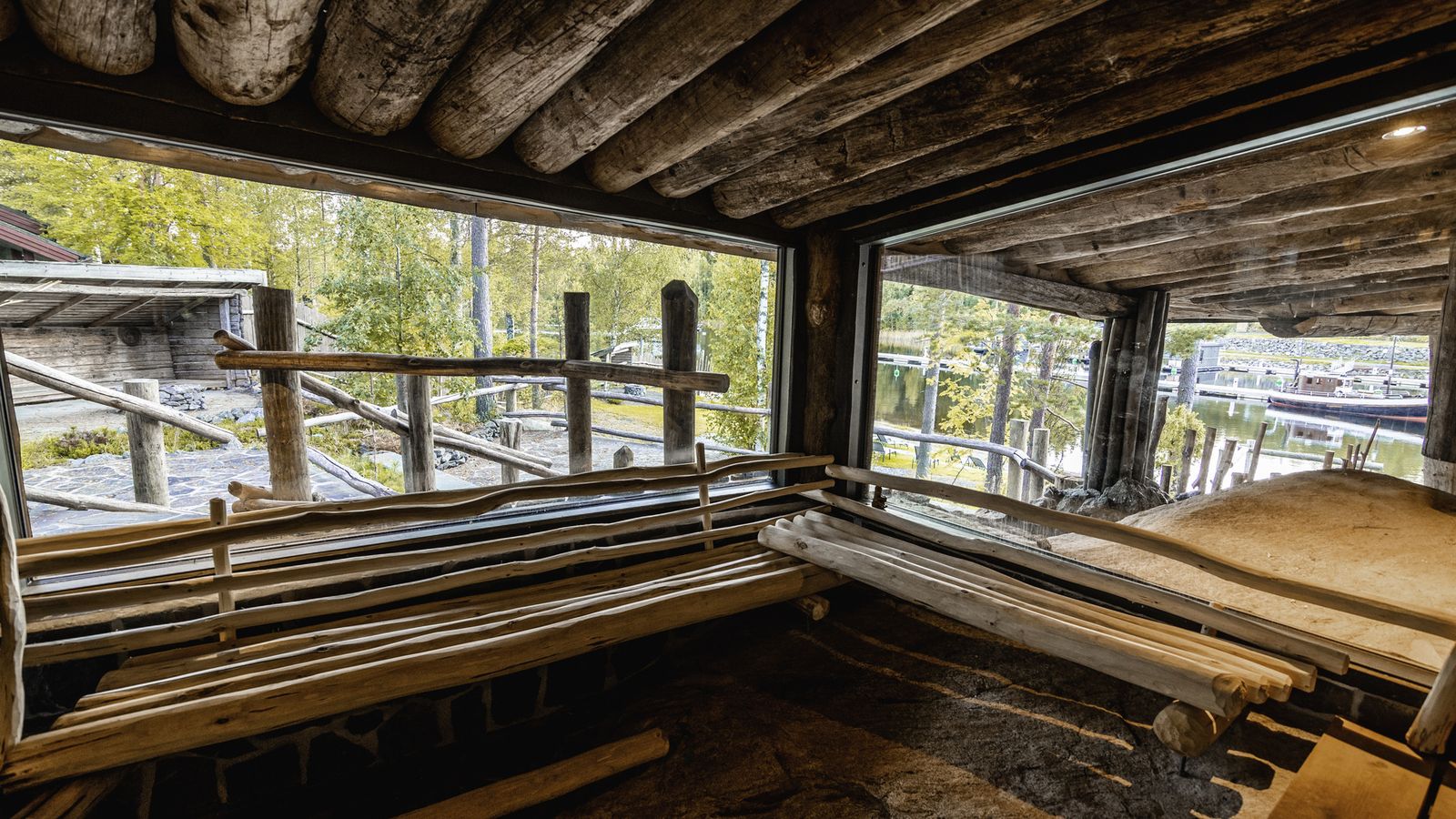 Detalle del spa de Jarvisydan