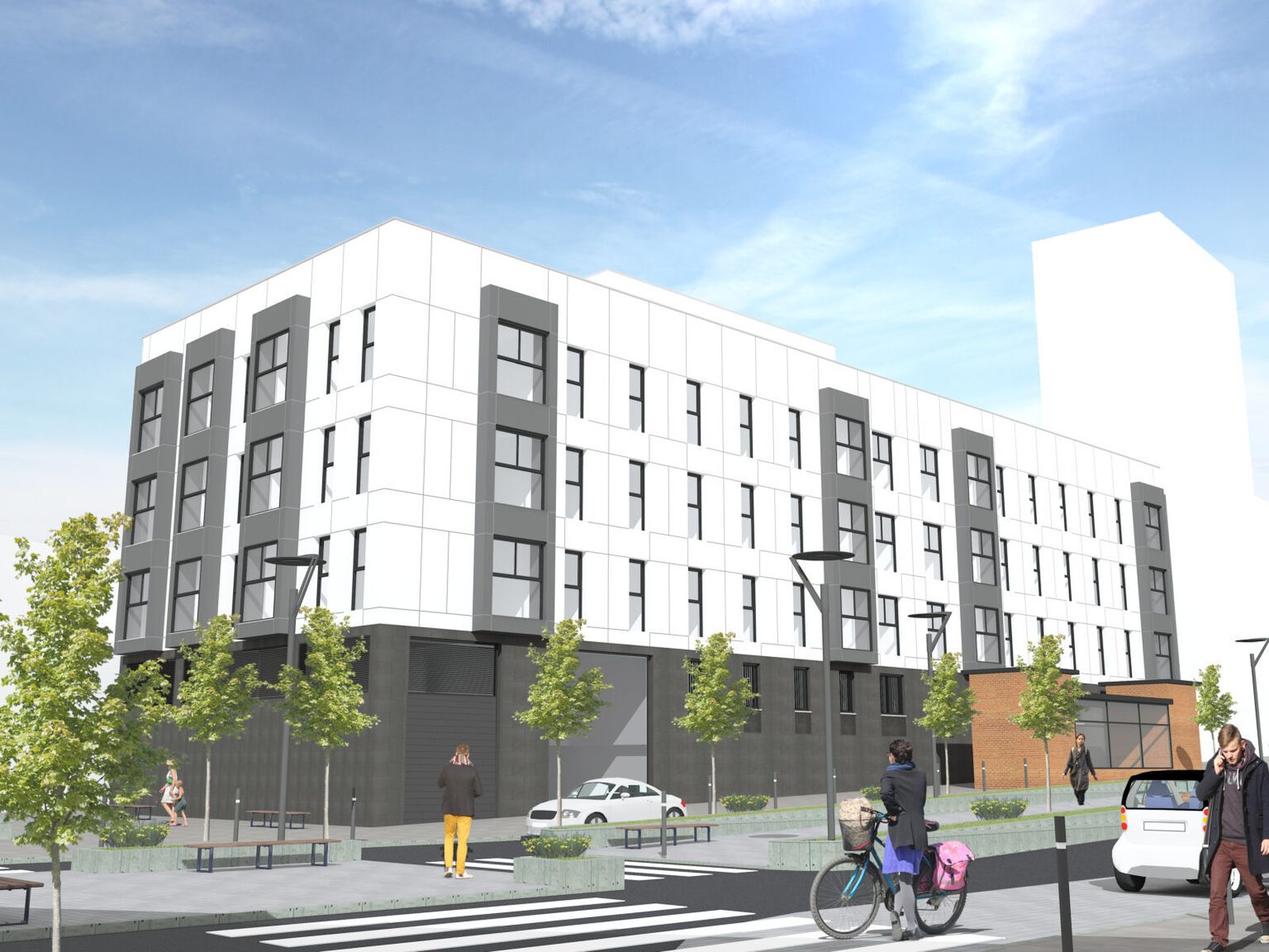 Imagen virtual del segundo proyecto de las antiguas Casas de los Maestros