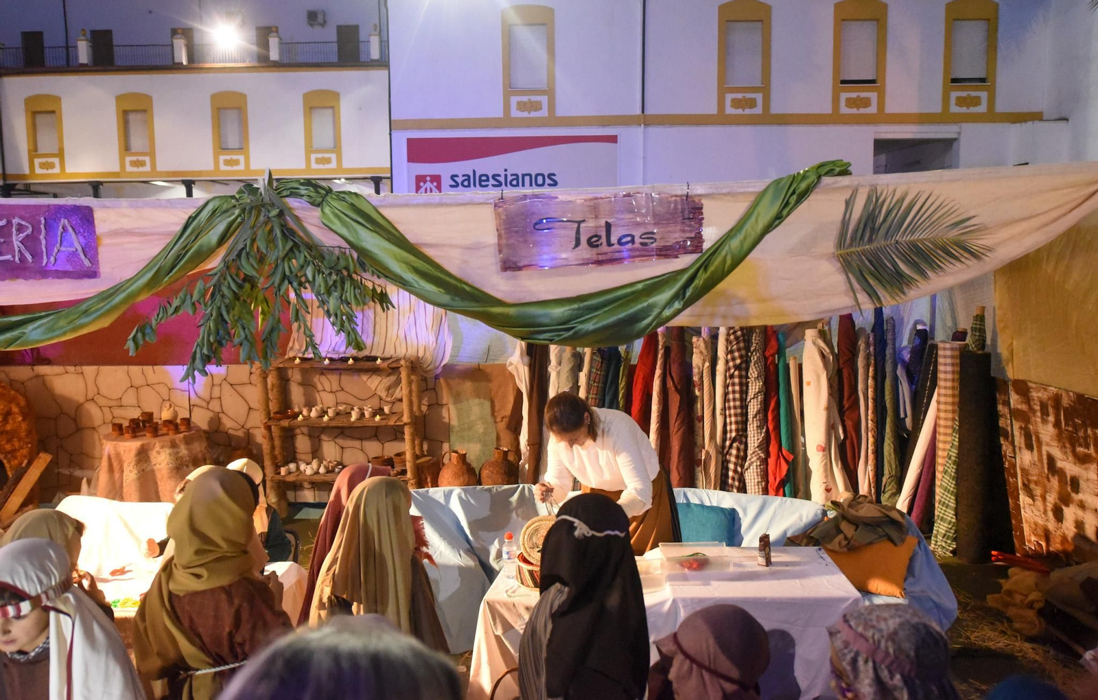 Las mejores fotos del belén viviente del colegio Salesianos de Córdoba