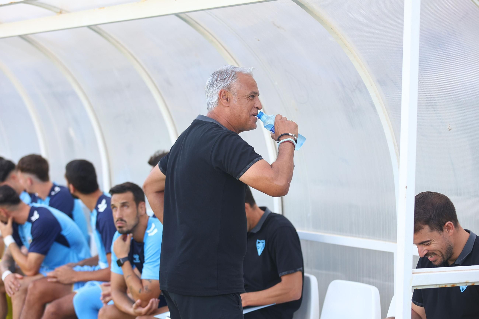 El paso de Sergio Pellicer por el Málaga CF, en fotos