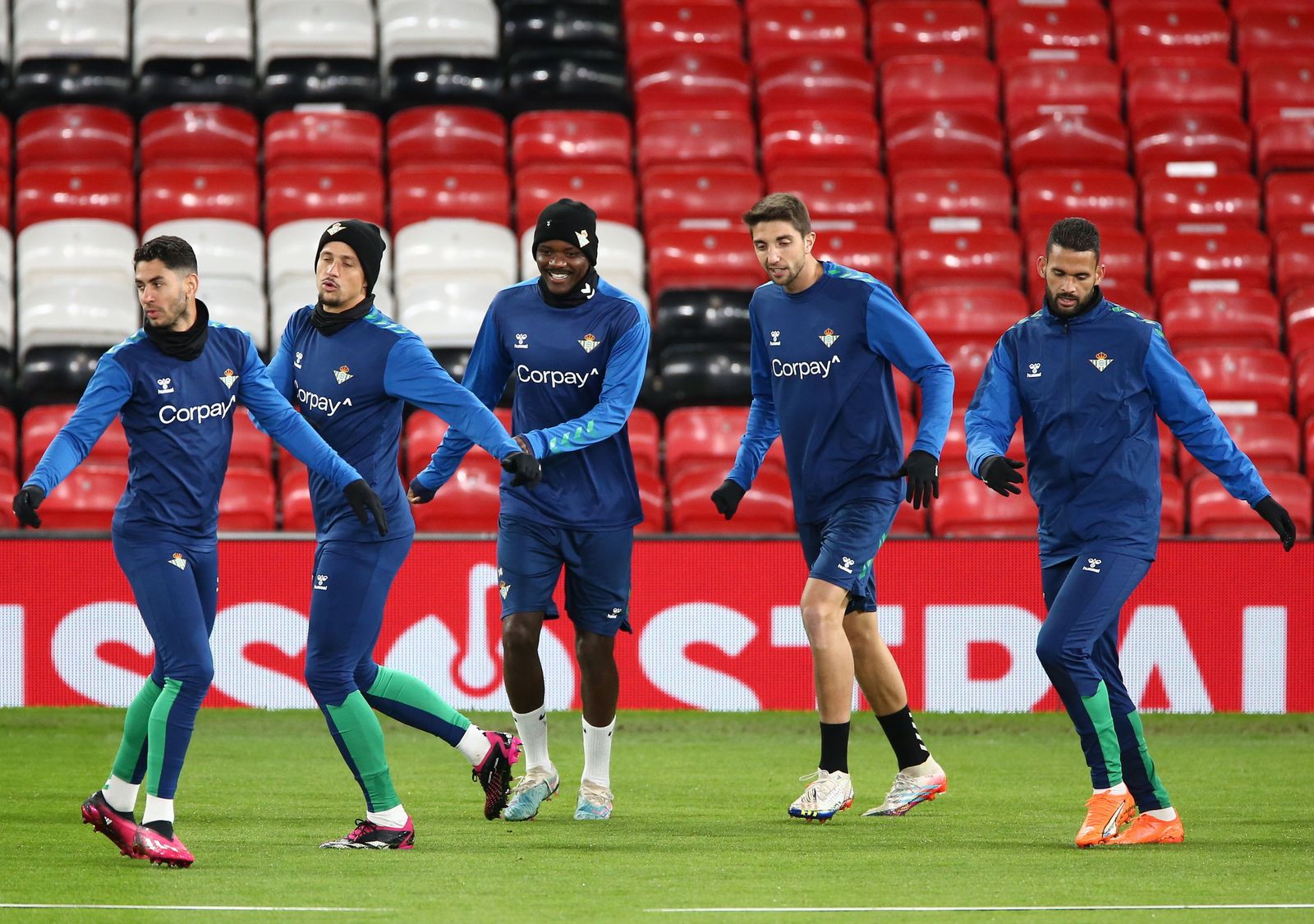 Las fotos previas del Manchester United-Betis