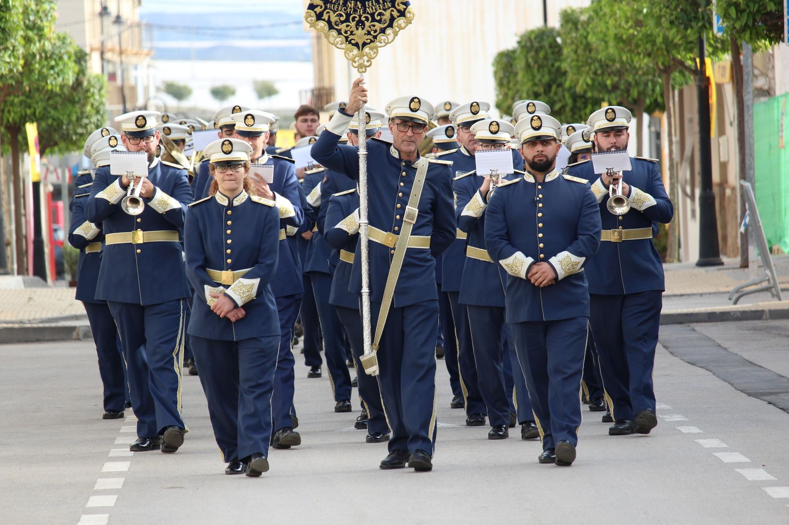 Procesión de la Hermandad de Jesús en Vera, en imágenes