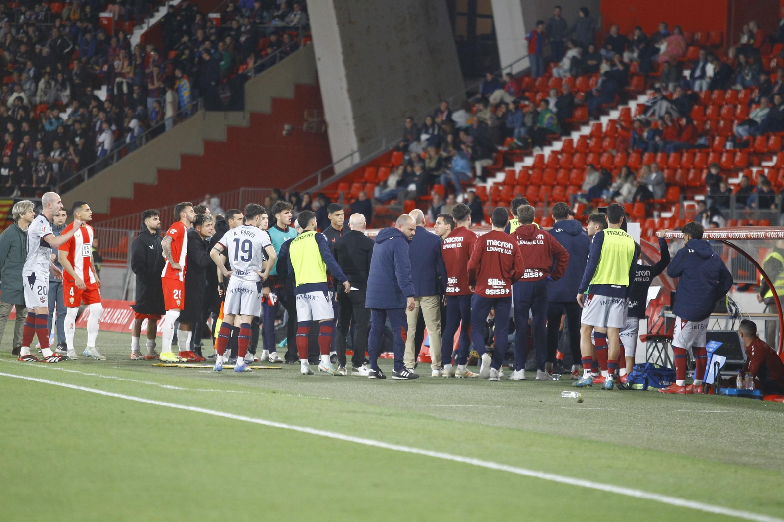 Las mejores imágenes del partido U.D. Almería-Levante U.D.