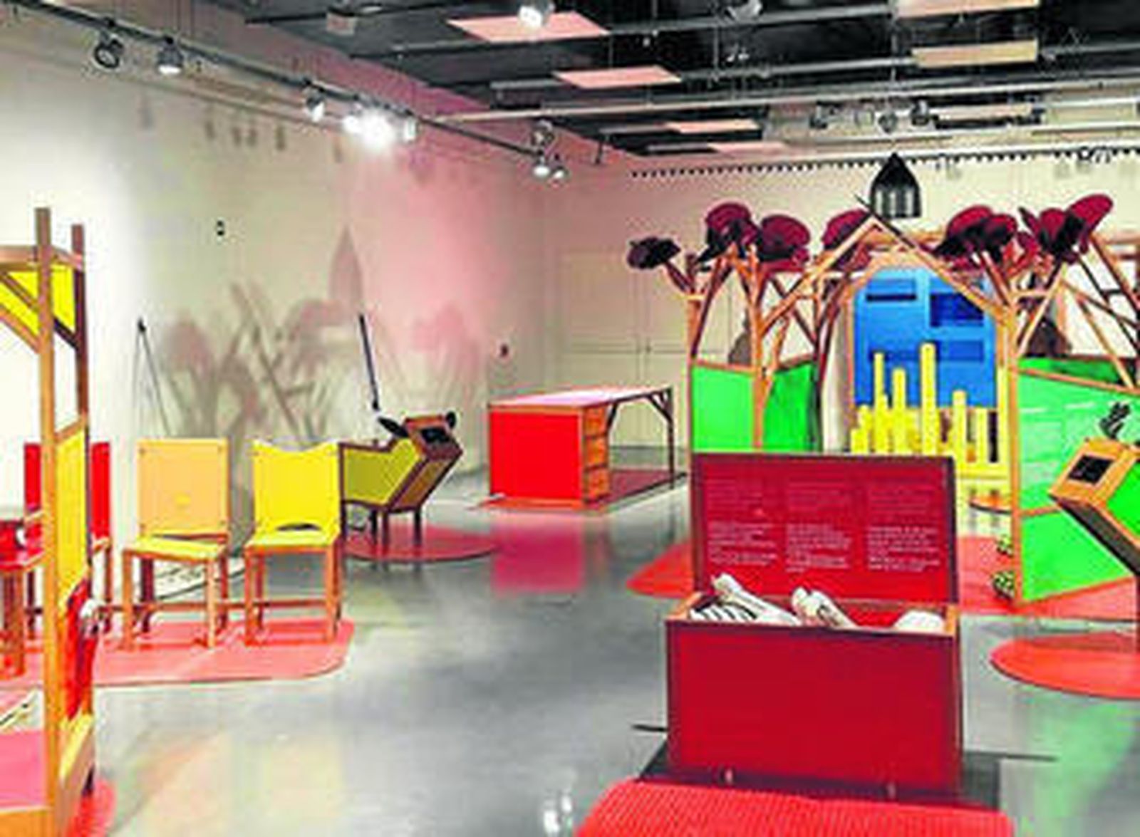 Imagen del Taller Frida Kahlo en la Sala Joven.