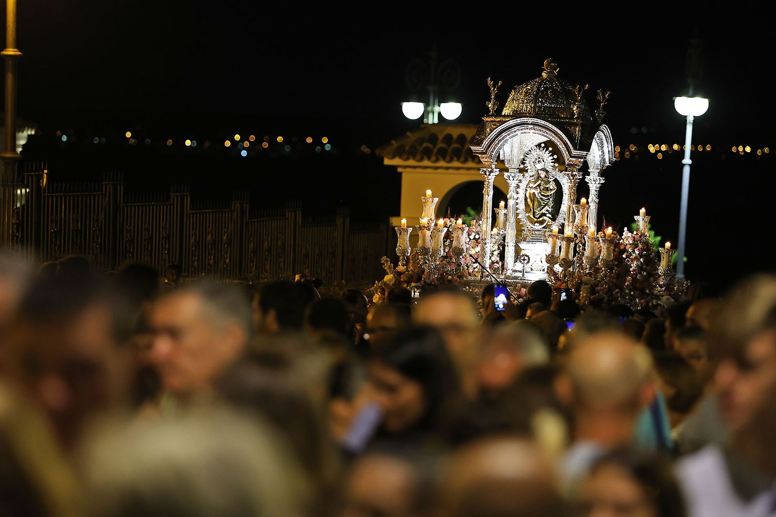 La bajada de la Virgen de La Cinta en imágenes