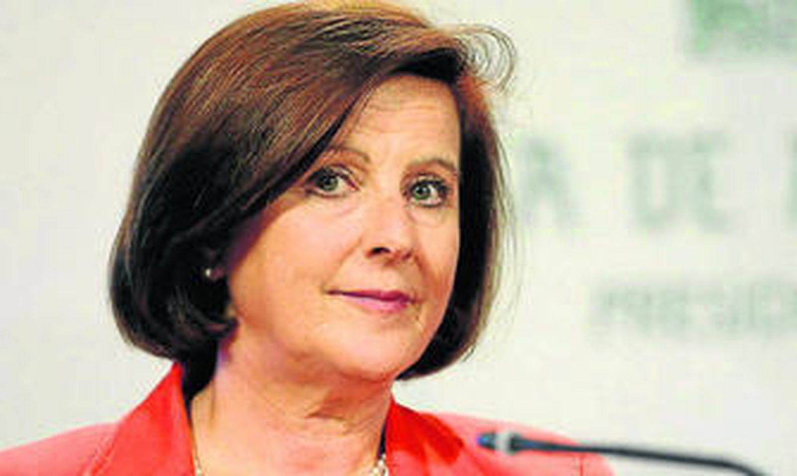 María José Sánchez Rubio, consejera de Salud.