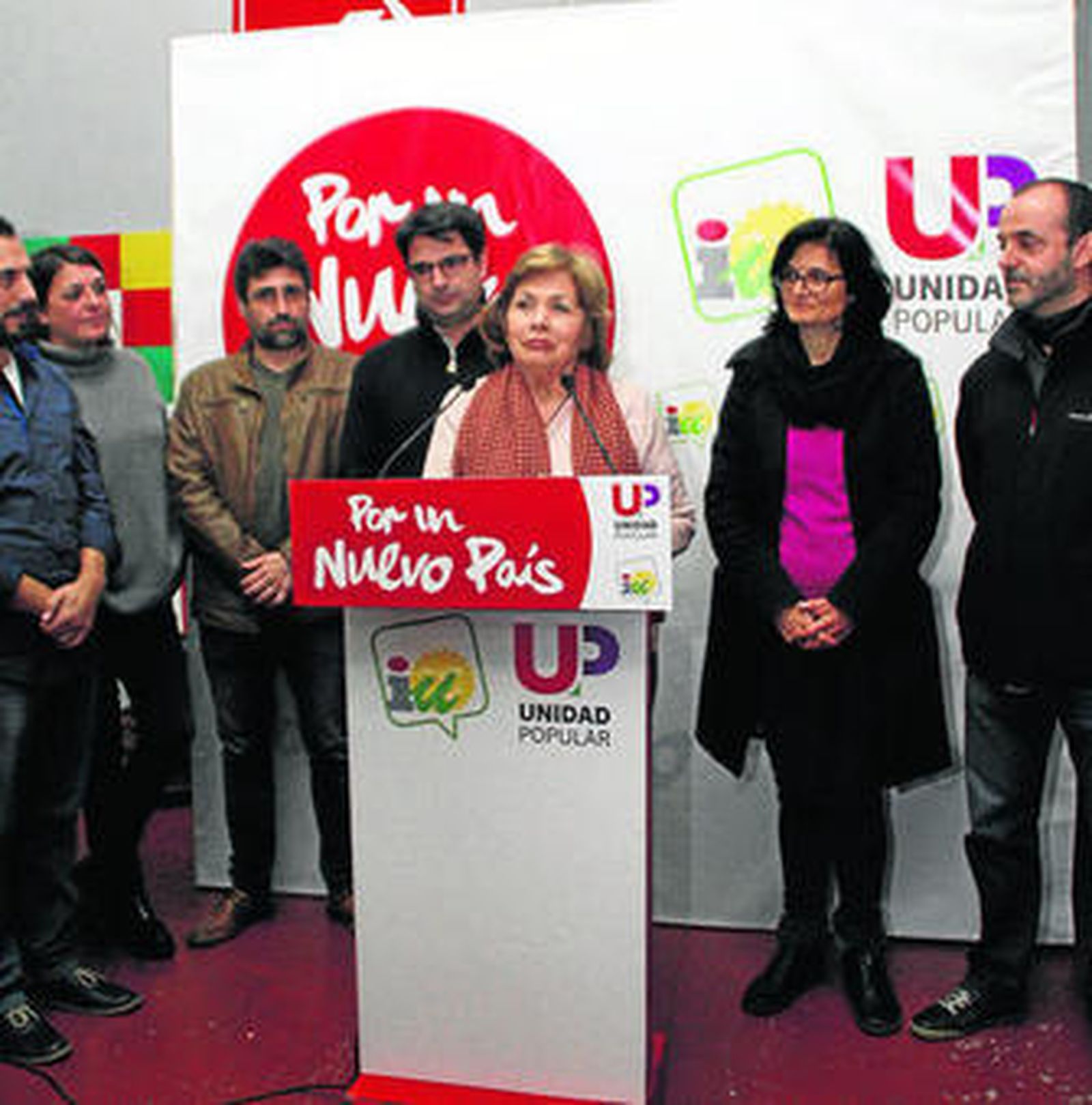 Antonia Parrado comparece tras conocer los resultados.