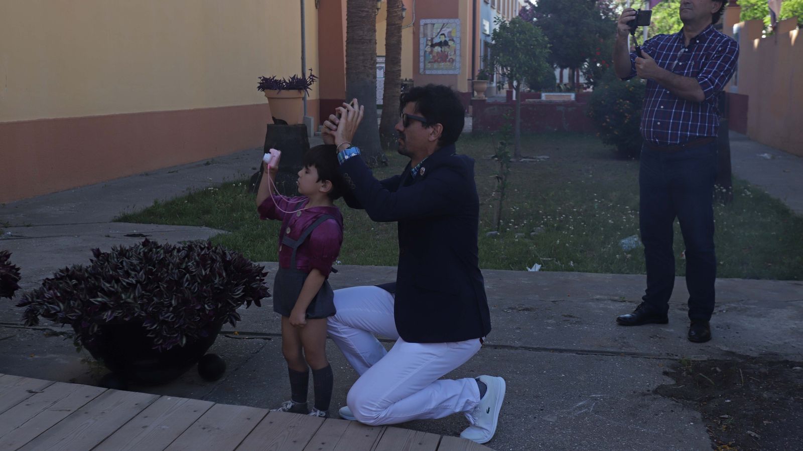 Fotos de la procesión de María Auxiliadora en La Línea