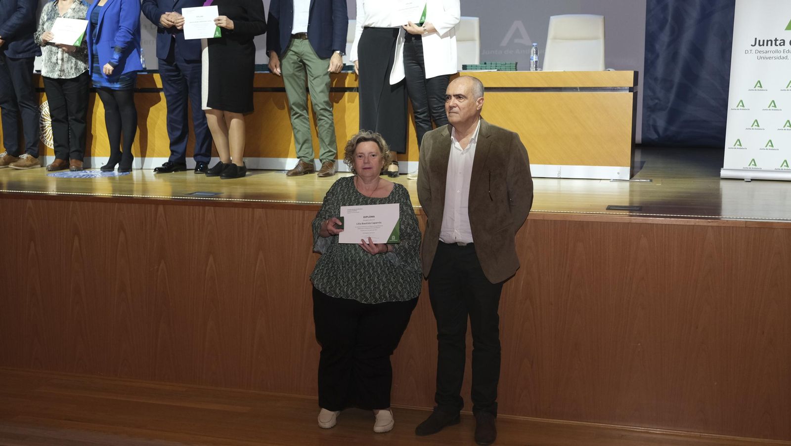 Las imágenes del homenaje a los docentes almerienses en su jubilación