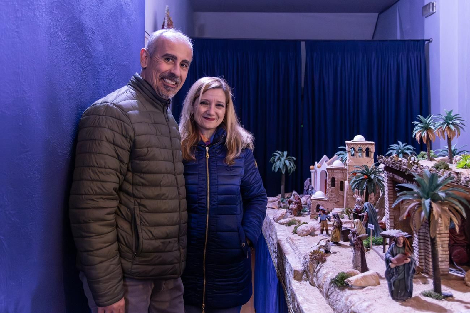 Así disfrutan en estas fechas cercanas a la Navidad los jienneses de la Ruta Belenística