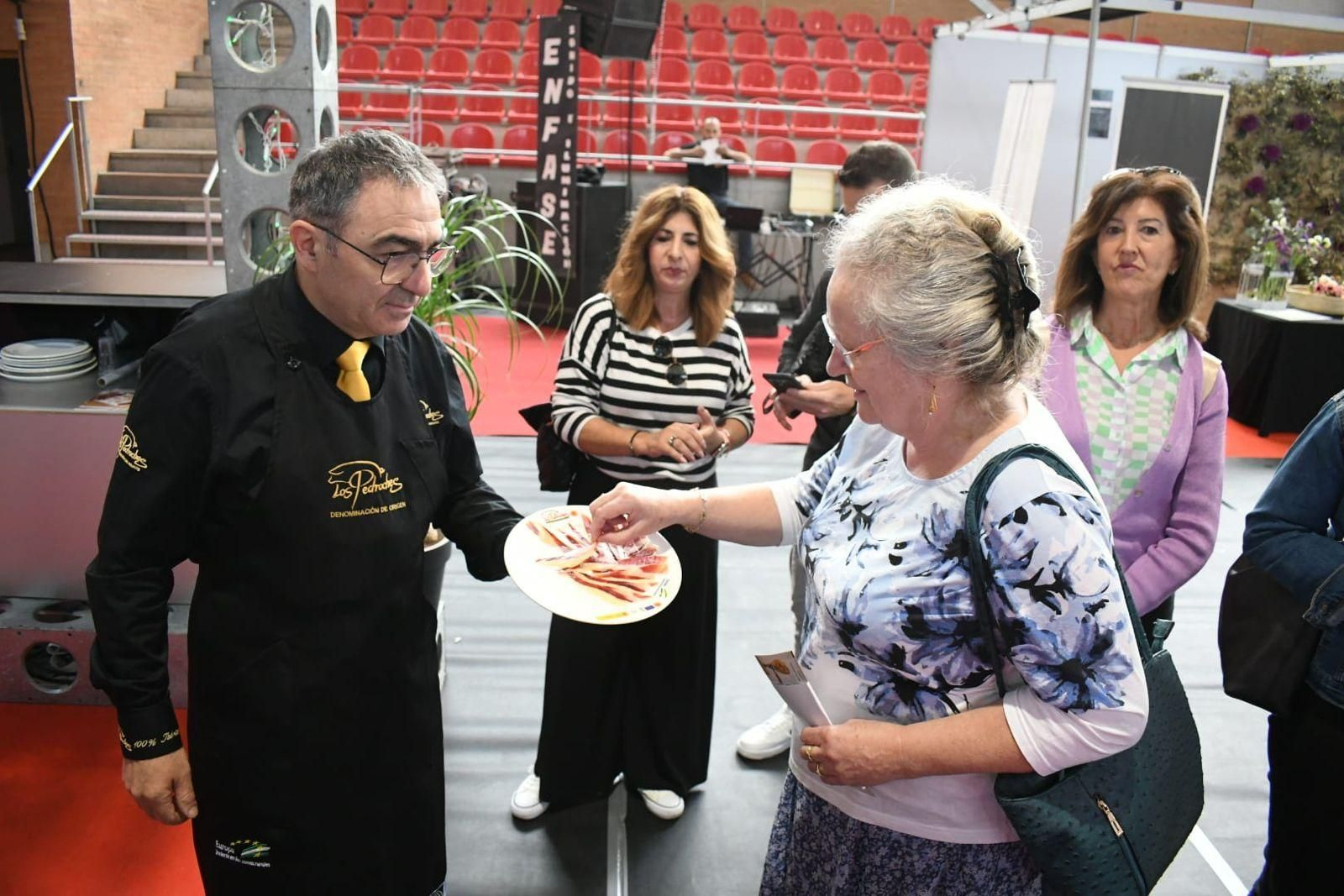 El concurso de mejor cortador en la Feria del Jamón de Los Pedroches, en imágenes