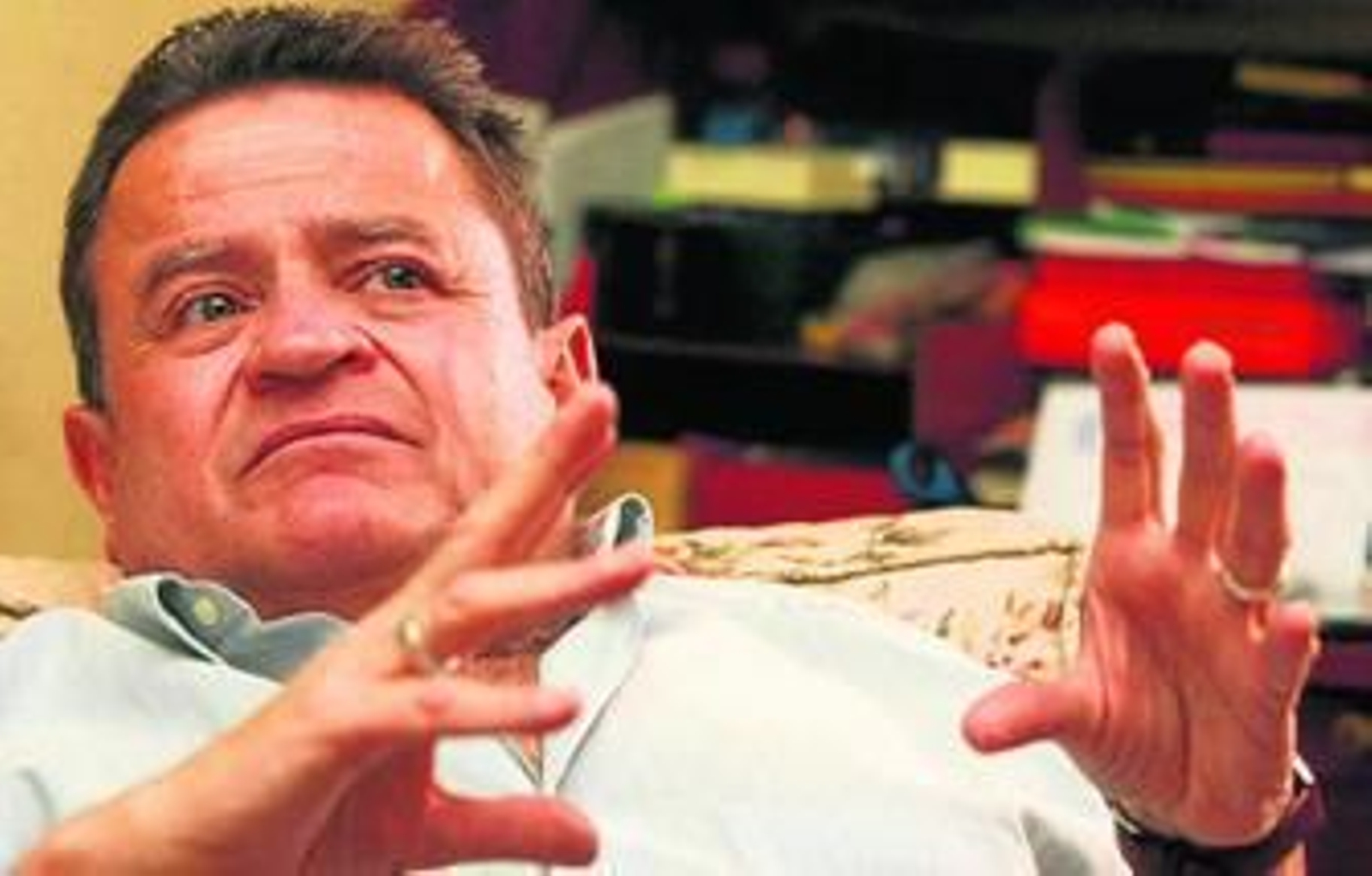 El escritor gaditano Jesús Fernández Palacios, en una imagen de archivo.