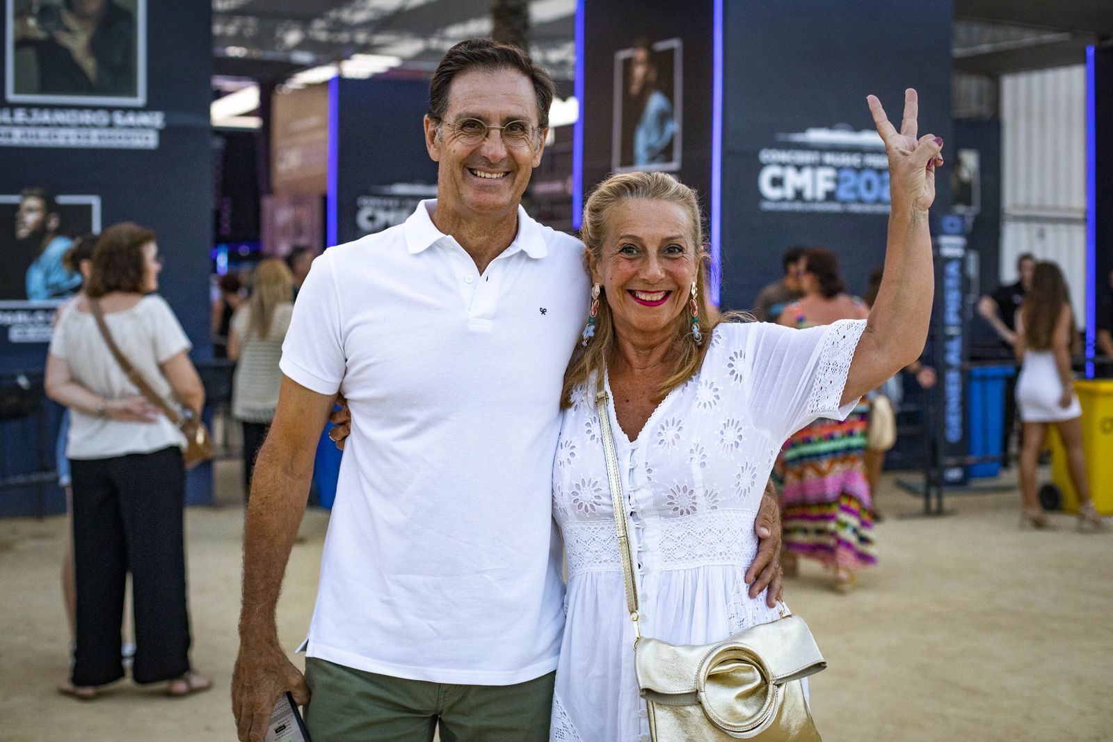 Búscate entre las imágenes del concierto de David Bisbal en Concert Music Festival de Chiclana