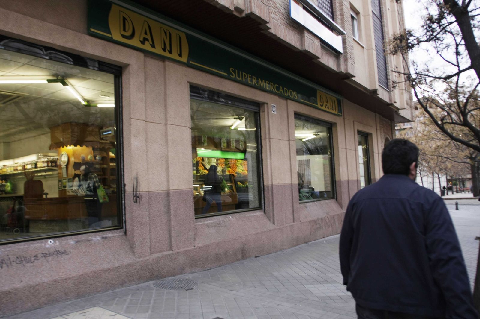 Imagen de archivo de un supermercado Dani en Granada