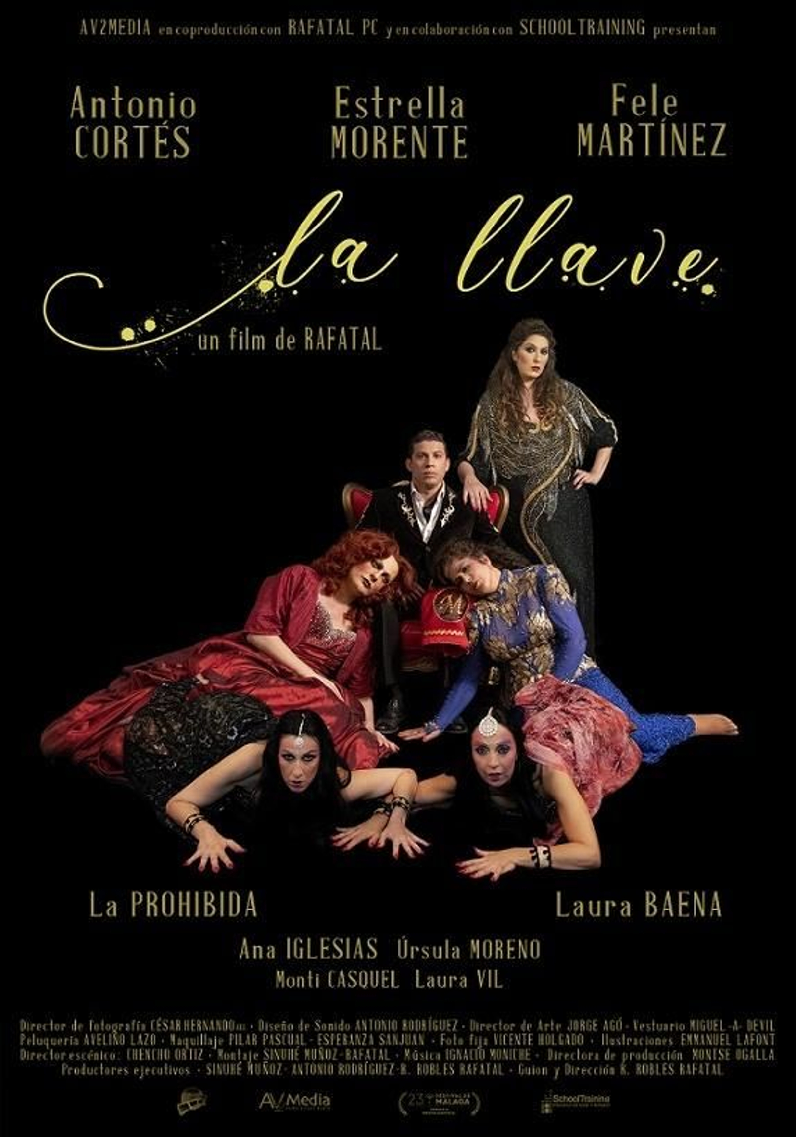 Cartel del corto premiado La llave