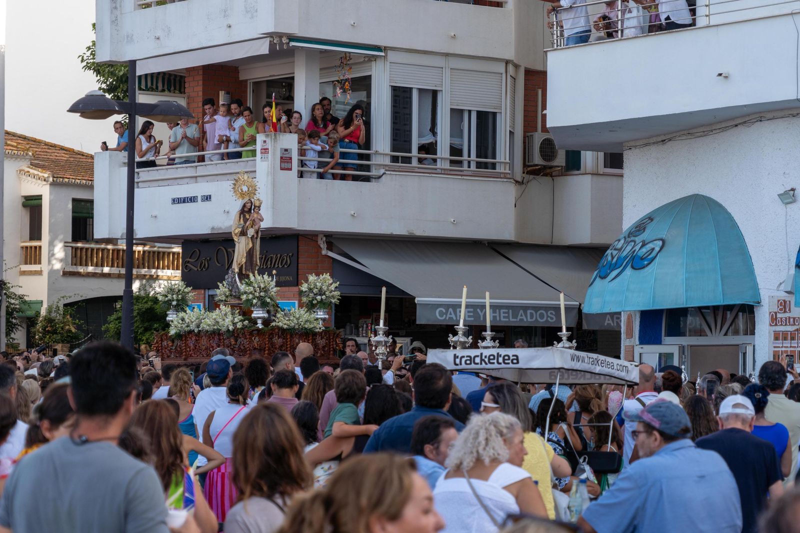 Imágenes de la Solemne Procesión marítima de la Virgen del Carmen en Punta Umbría