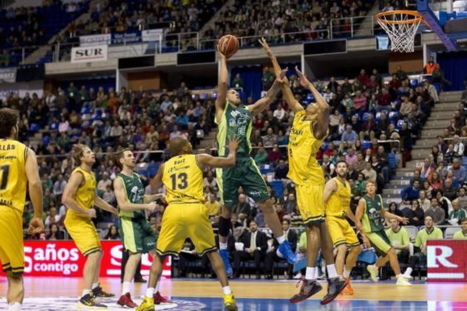 Las imágenes del Unicaja-Gran Canaria