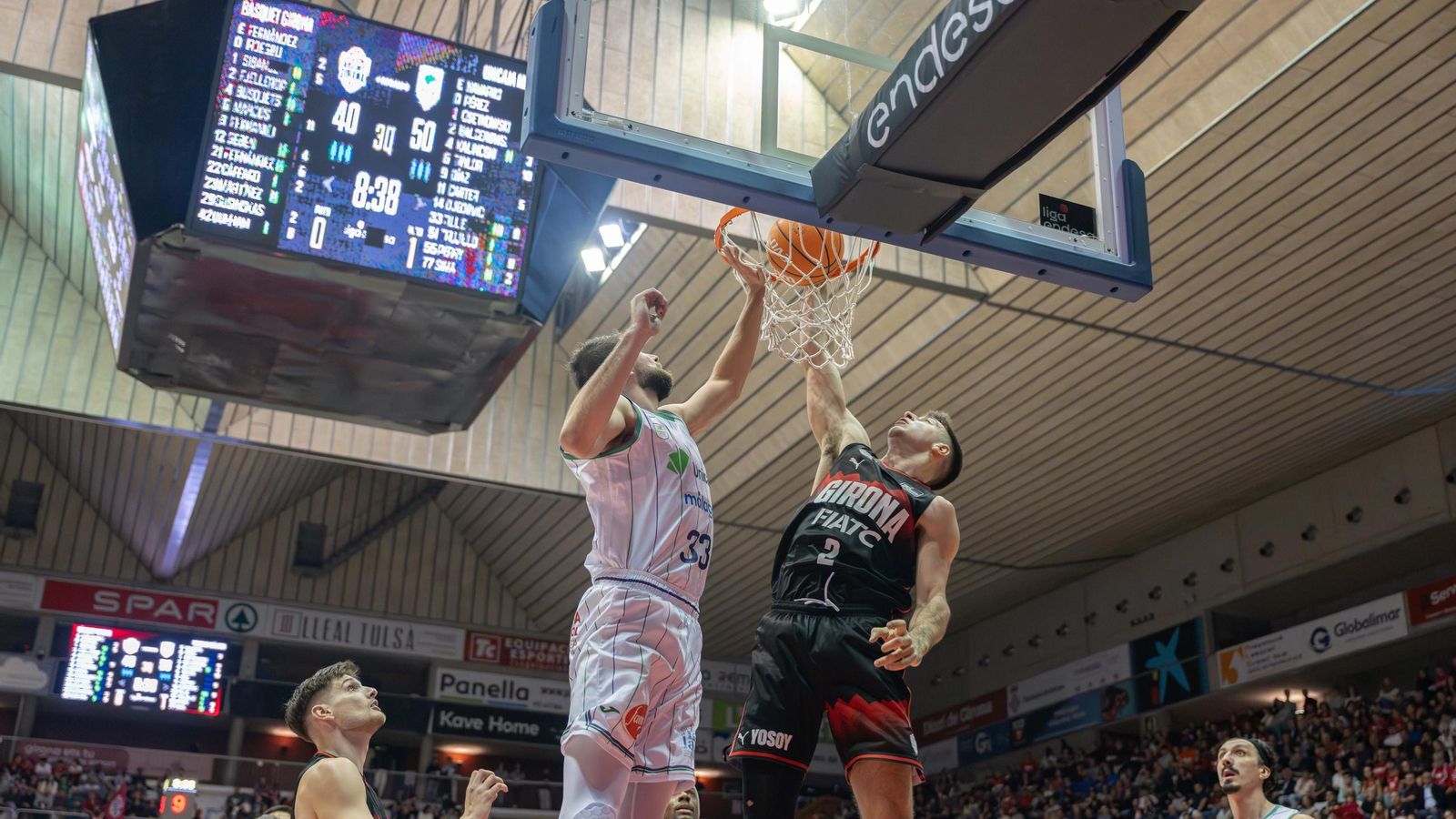 Girona-Unicaja, en fotos
