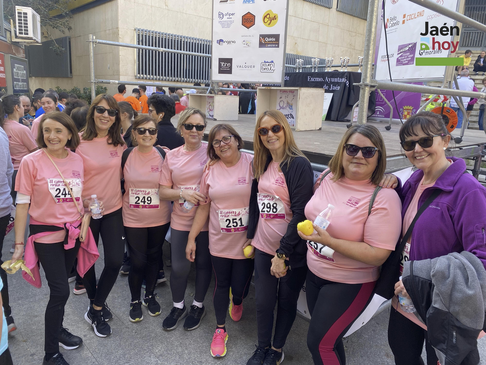 Carrera IES San Juan Bosco contra el cáncer.