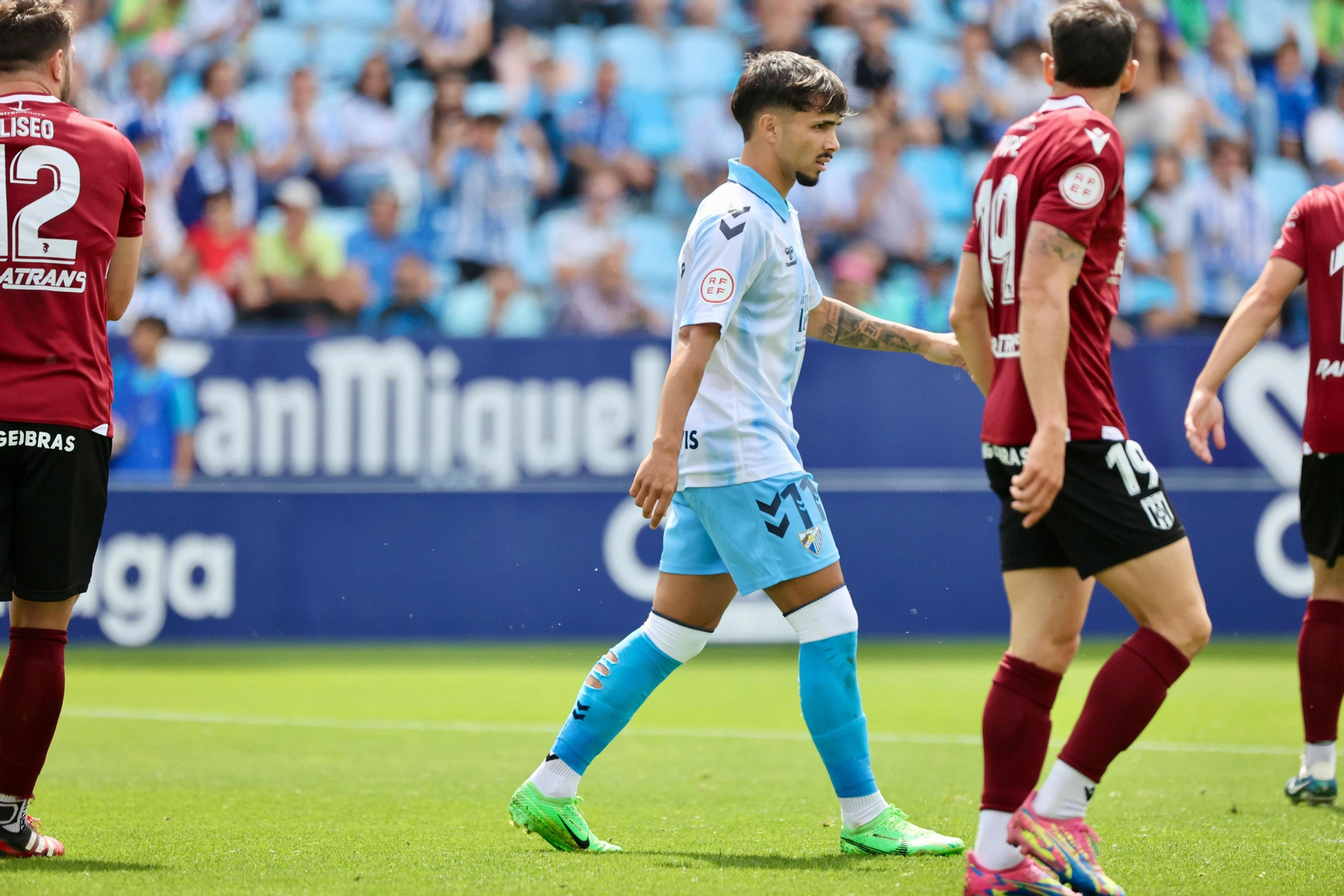 El Málaga CF - Mérida, en fotos
